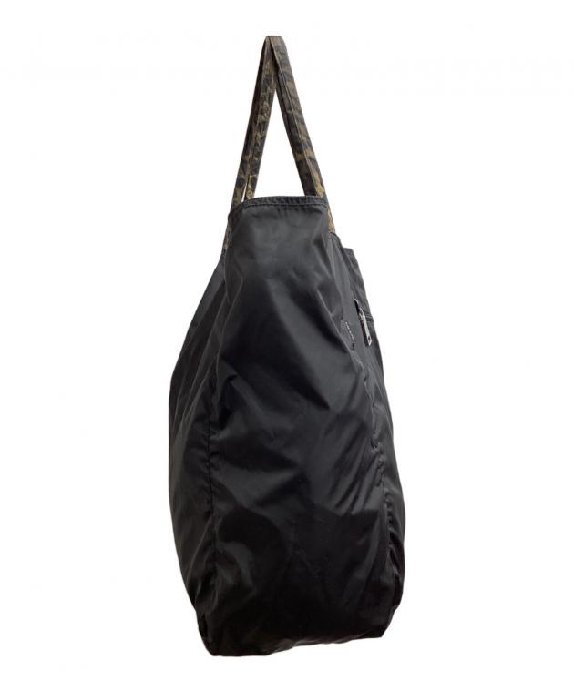 中古・古着通販】PRADA (プラダ) ナイロンレオパード柄エコバッグ