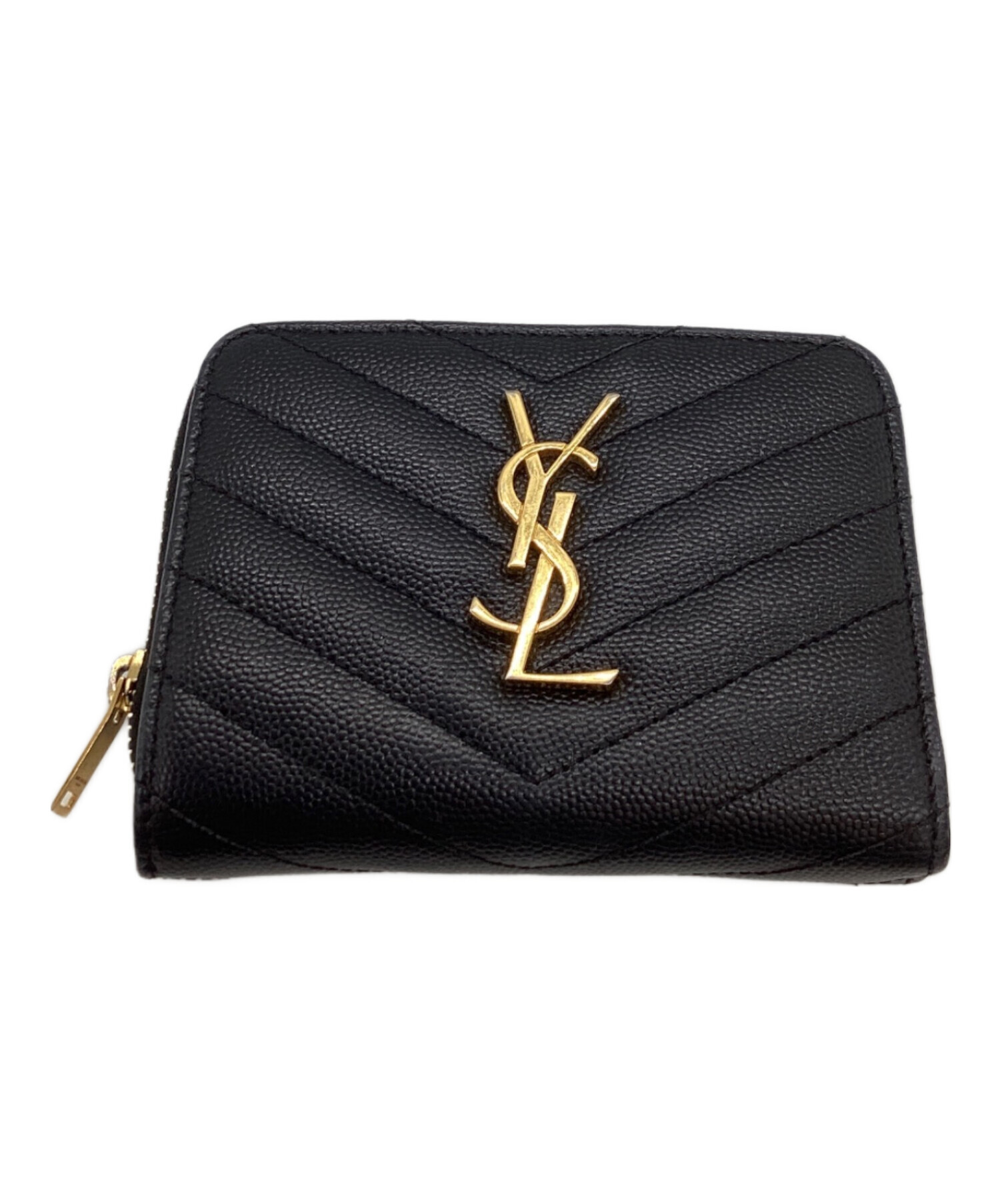 SAINT LAURENT カサンドラマトラッセジッピーウォレット 中古・古着通販】Saint Laurent Paris (サンローランパリ) CASSANDRE