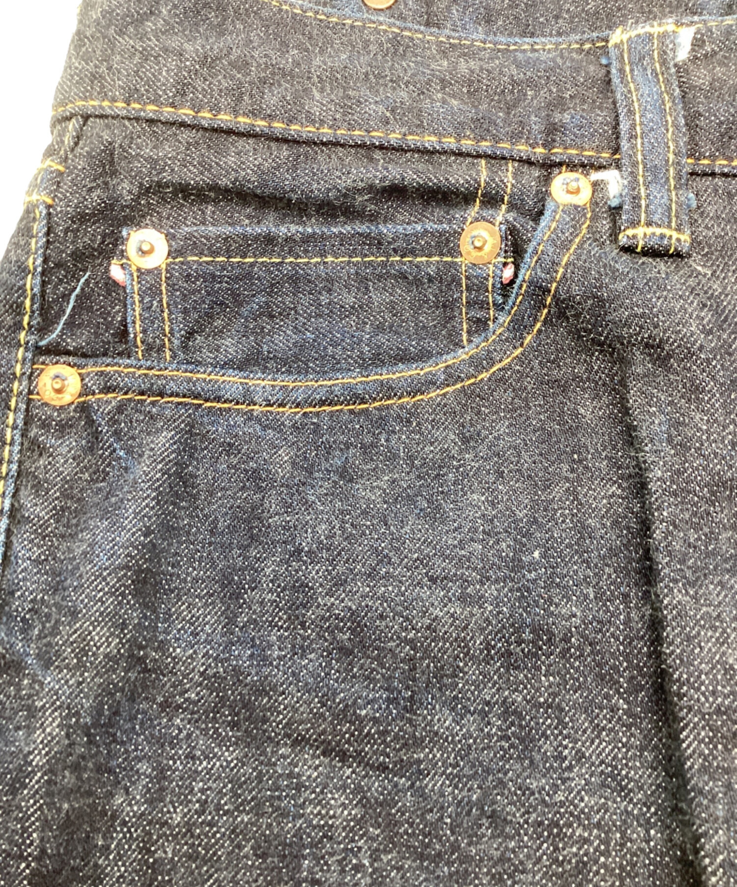 中古・古着通販】MOMOTARO JEANS (桃太郎ジーンズ) 銅丹特濃ナロー