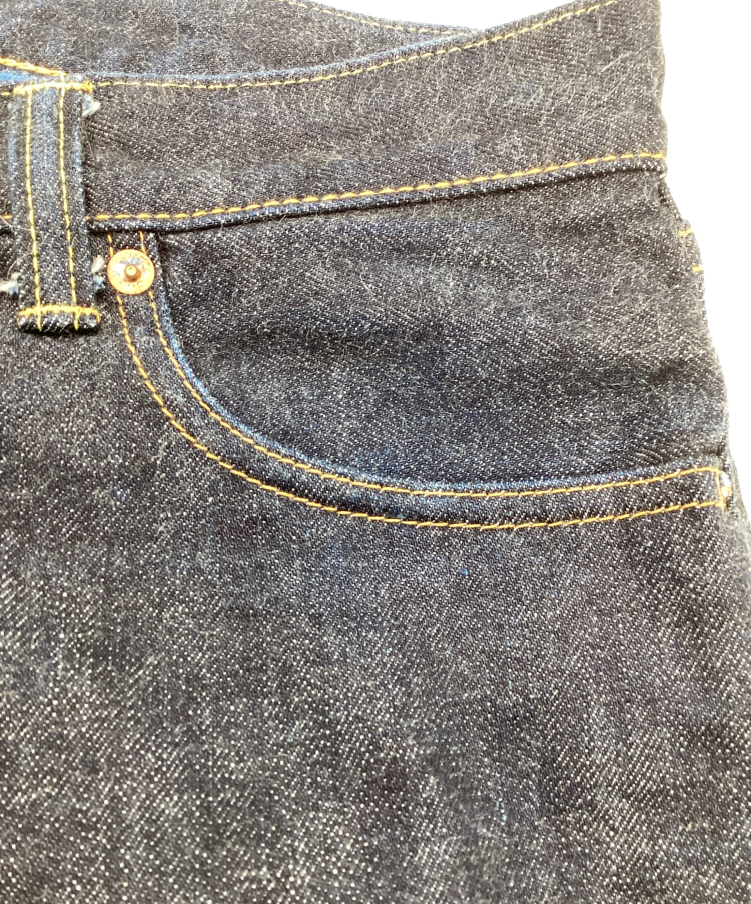 中古・古着通販】MOMOTARO JEANS (桃太郎ジーンズ) 銅丹特濃ナロー
