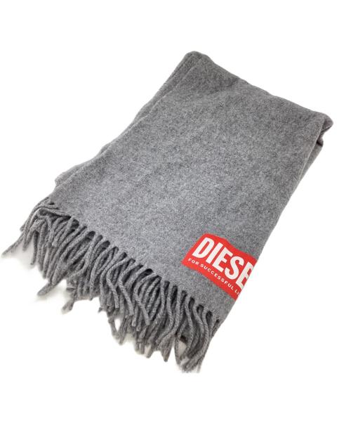 【新品】DIESEL ストール S-IMON ディーゼル マフラー　ウール混 中古・古着通販】DIESEL (ディーゼル) s-imon ストール / si-imon