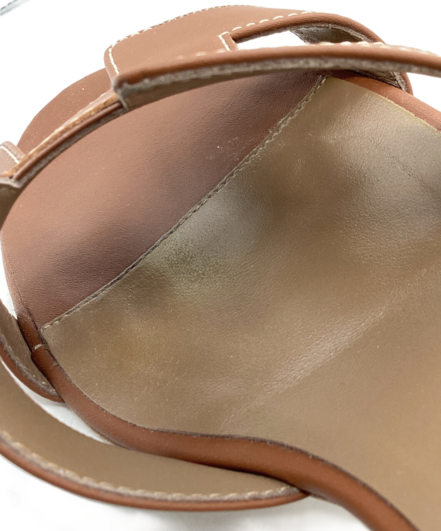 中古・古着通販】HERMES (エルメス) オアジスHロゴサンダル / 071002Z