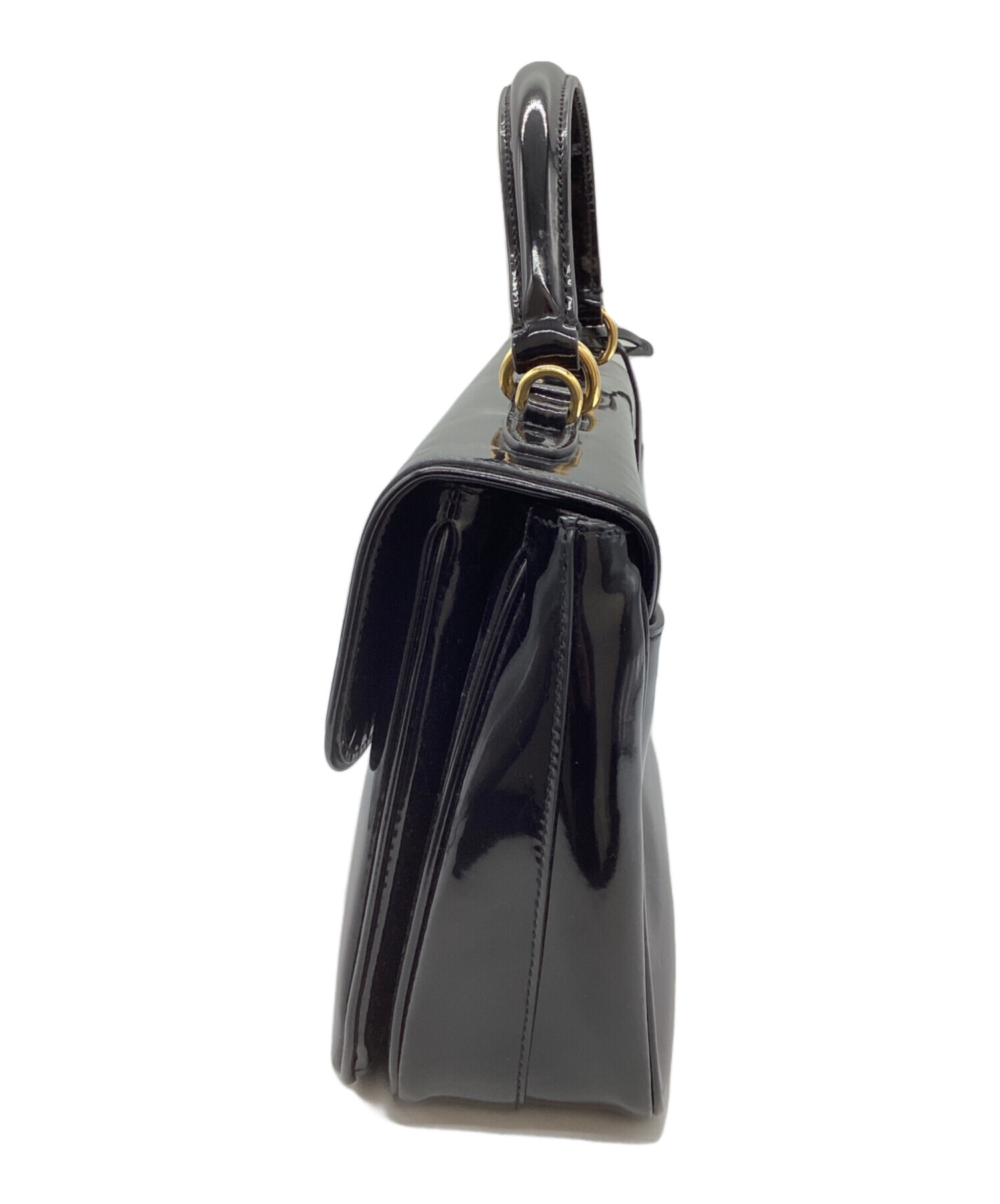 中古・古着通販】PRADA (プラダ) パテントレザー2wayバッグ / B2485N