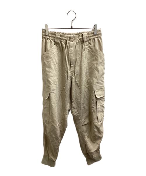 Y-3 カーゴパンツ ベージュ 中古・古着通販】Y-3 (ワイスリー) WASH TW CUF PNT / カーゴ ジョガー