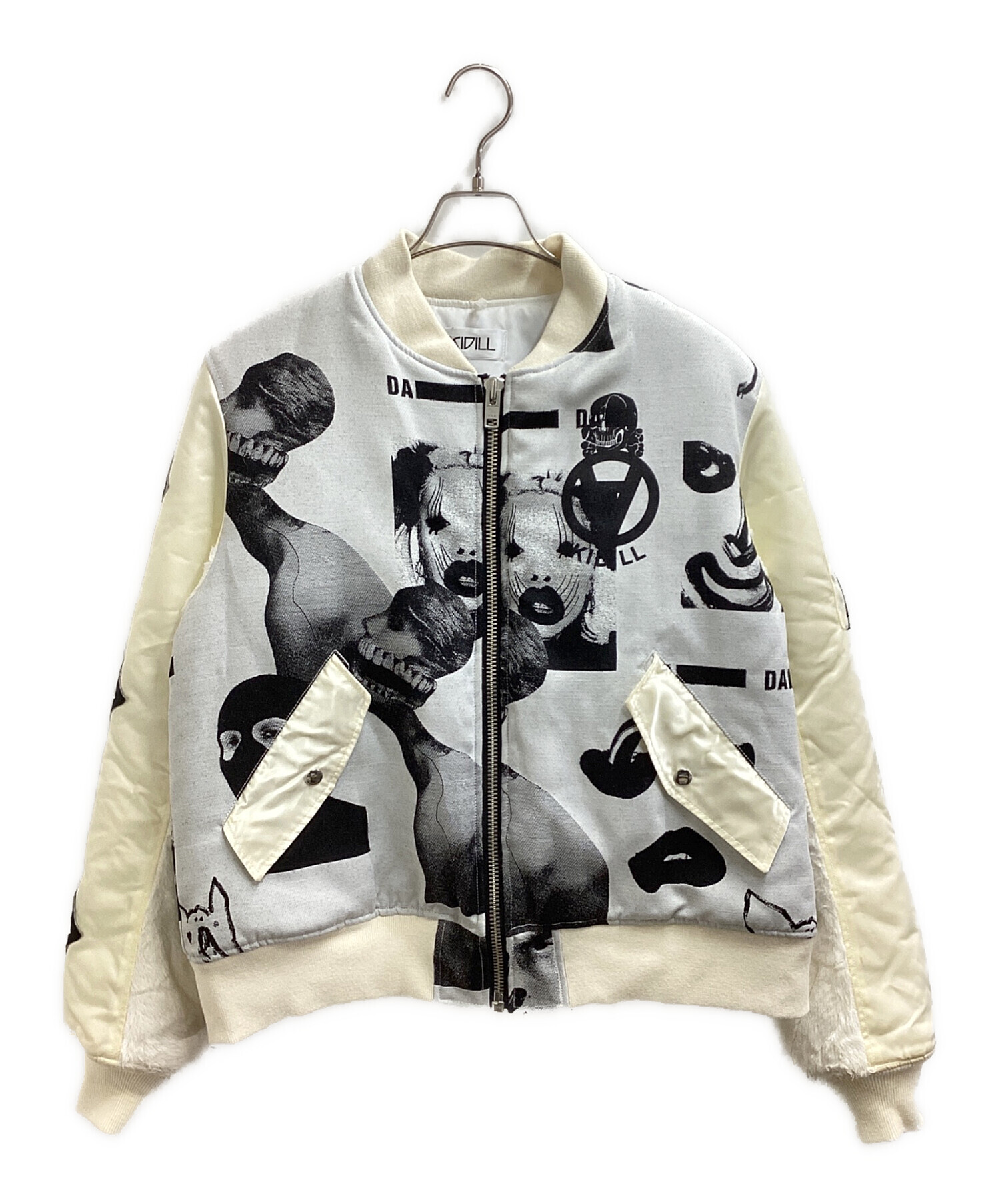 中古・古着通販】KIDILL (キディル) Anarchy MA-1 KL521 ホワイト