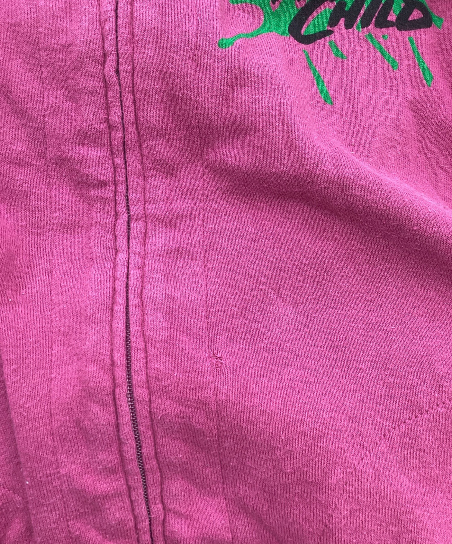 中古・古着通販】Hysteric Glamour zip up print hoodie pink