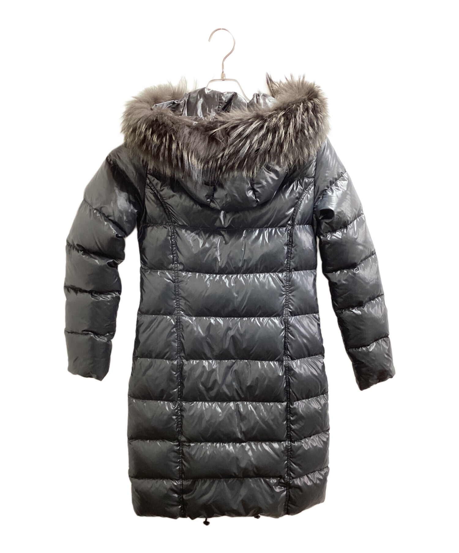 ★極美品 デュベティカ❤︎アリア　2wayダウンコート❤︎ラクーン❤︎グレージュM L ☆極美品 デュベティカ❤︎アリア 2wayダウンコート❤︎ラクーン