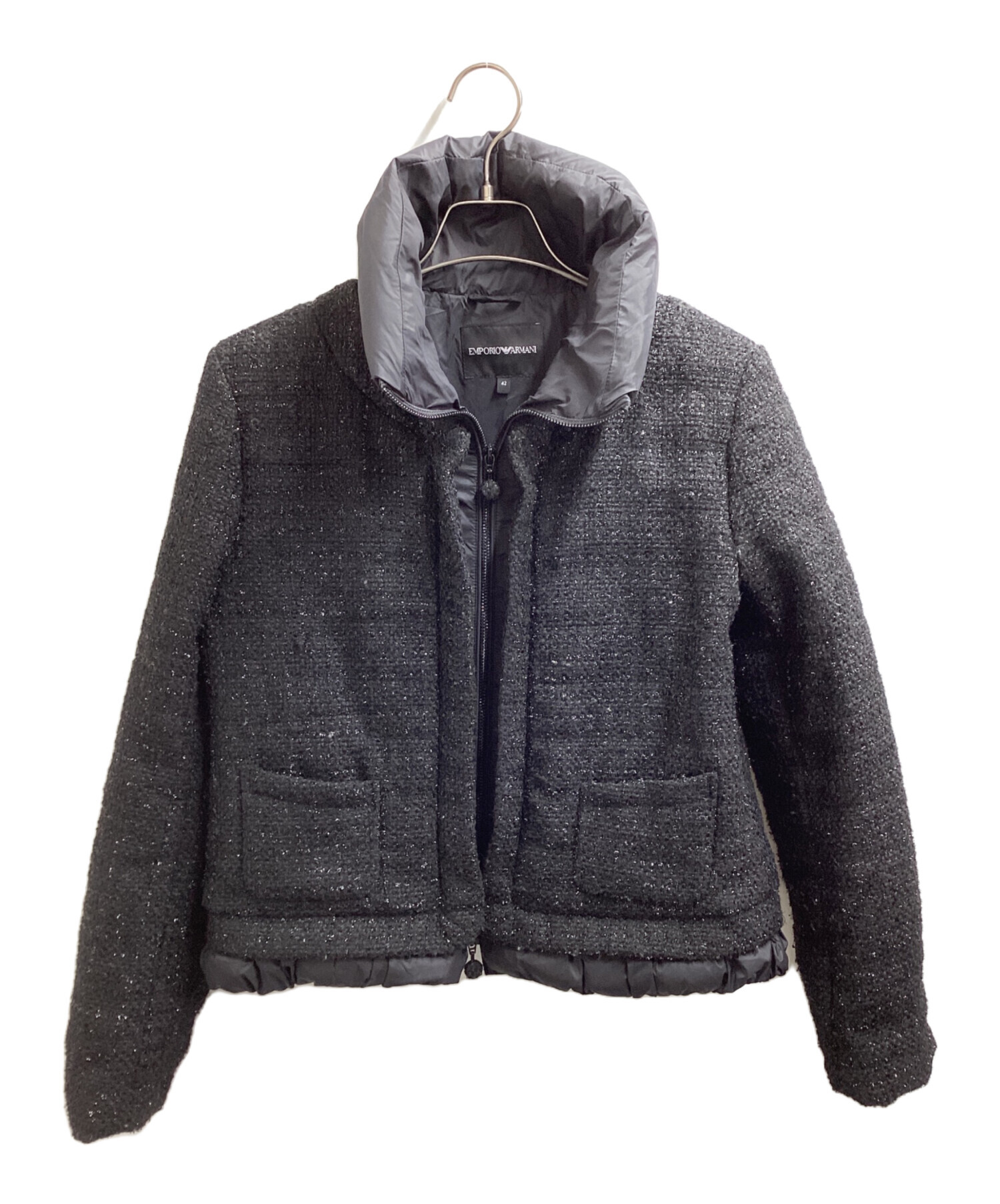 エンポリオアルマーニ Emporio Armani ツイードジャケット メンズ 48 