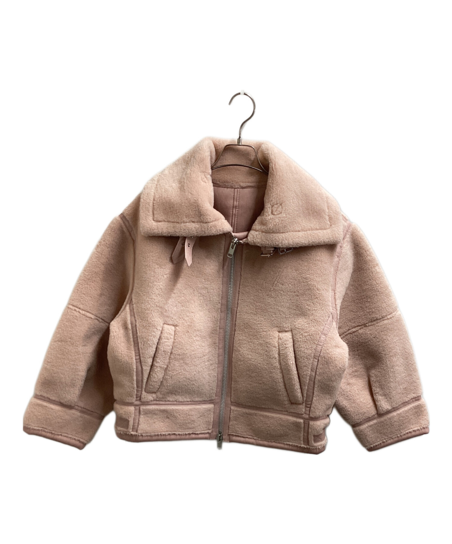 中古・古着通販】FURFUR (ファーファー) Boa Jacket Pink / ボア 