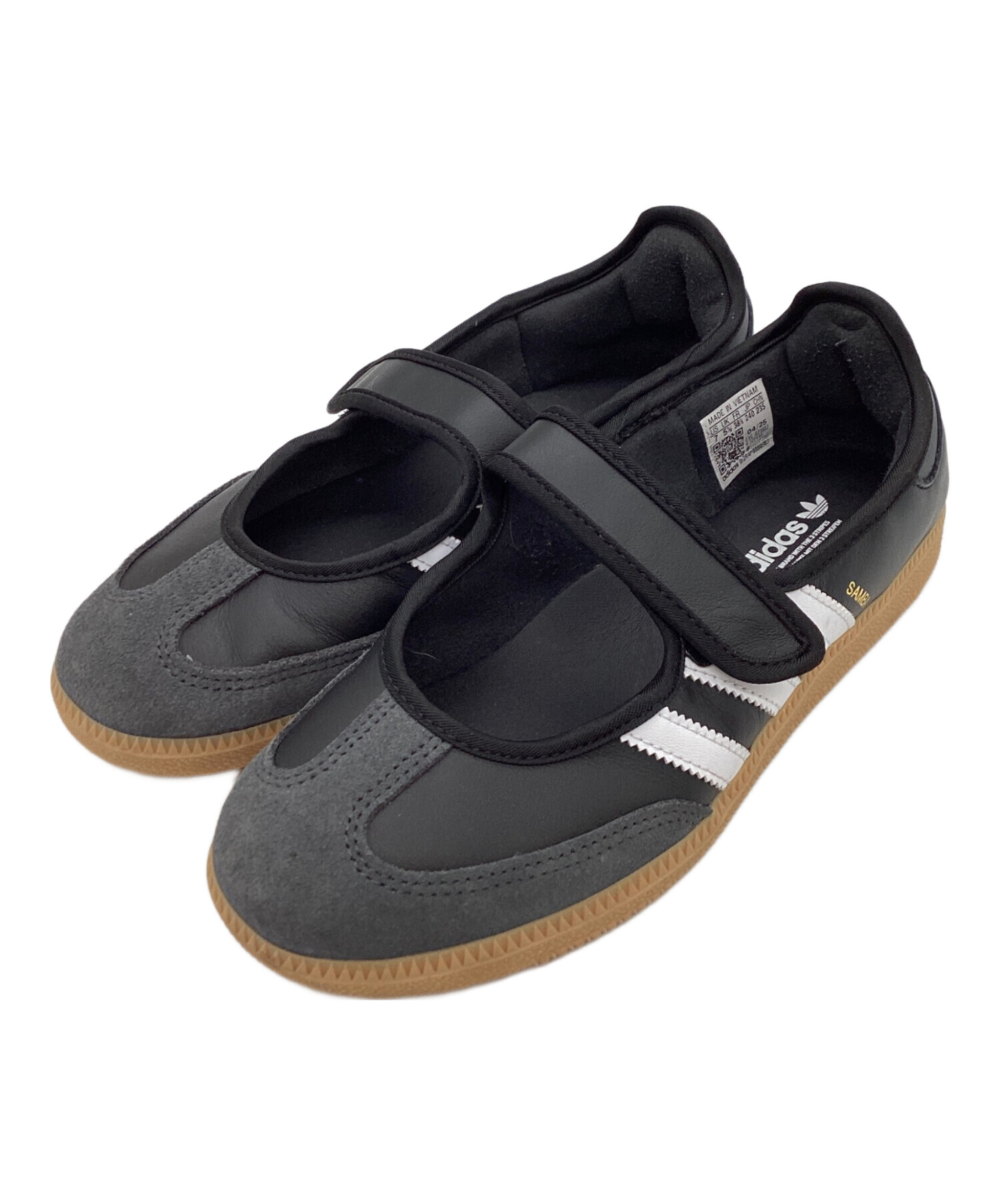 J【中古品】JASBA ジャスバ 西ドイツ 骨董品 ヴィンテージ 1960年代～ 中古・古着通販】adidas (アディダス) SAMBA JANE BLACK / サンバ