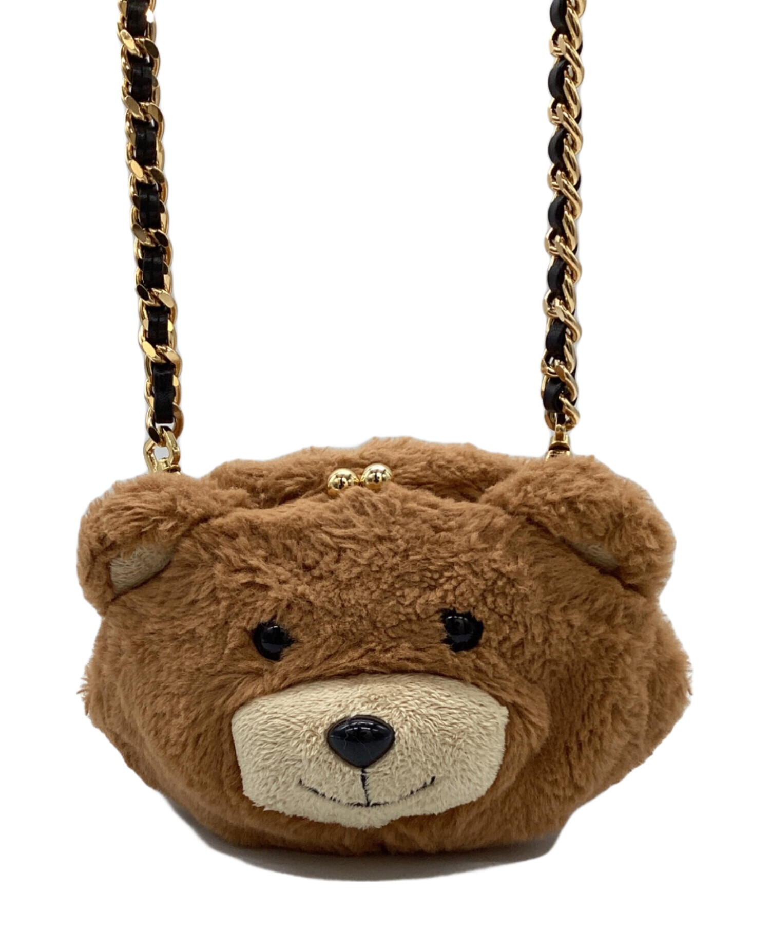 中古・古着通販】MOSCHINO (モスキーノ) Teddy bear chain shoulder