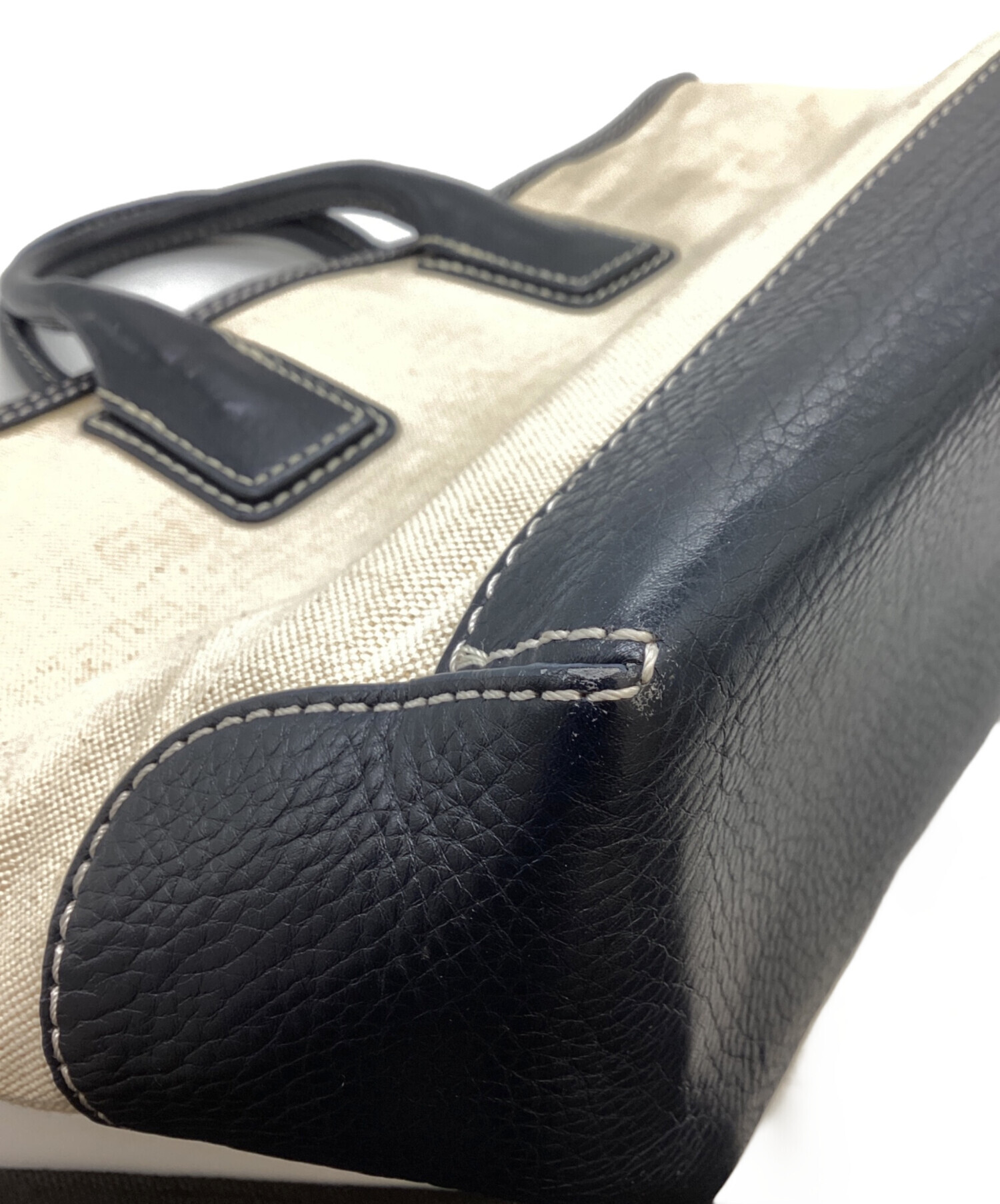 中古・古着通販】HIROFU (ヒロフ) キャンバス Hロゴ トートバッグ