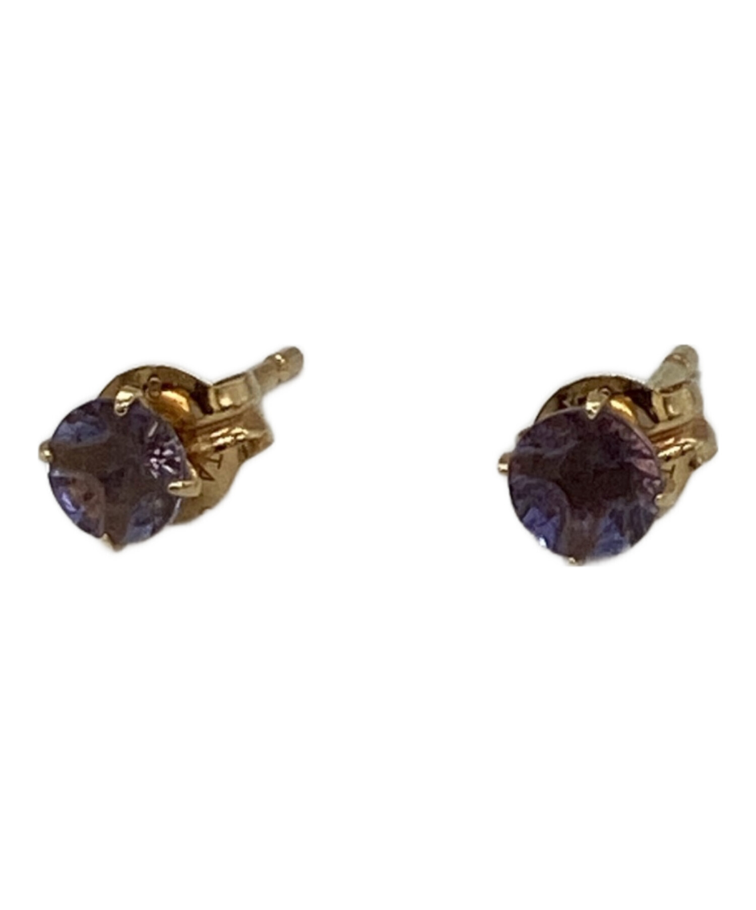 中古・古着通販】TAKE UP (テイクアップ) K18YG Tanzanite earrings 