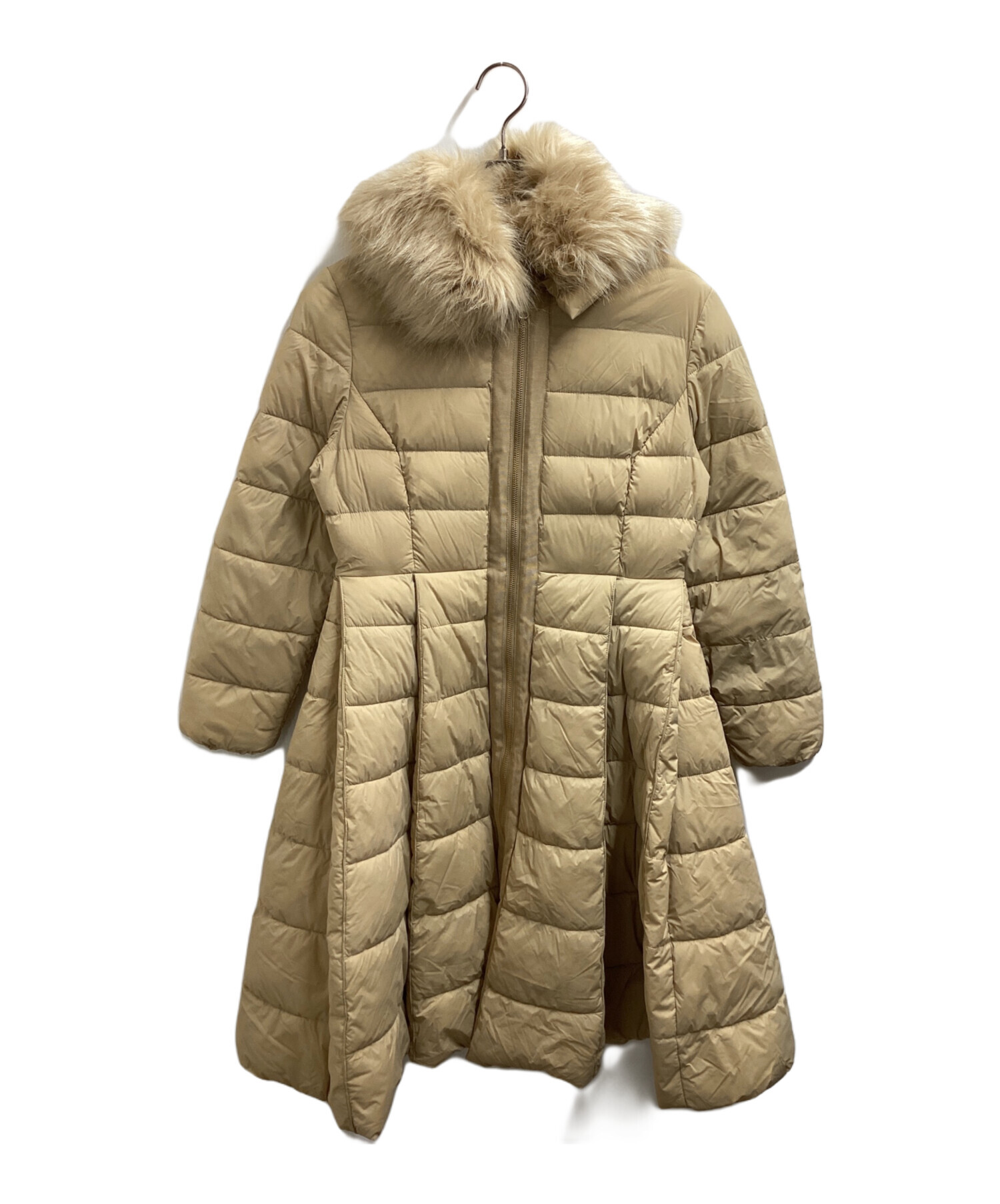 中古・古着通販】BEATRICE (ベアトリス) Lomg Down Coat Beige 