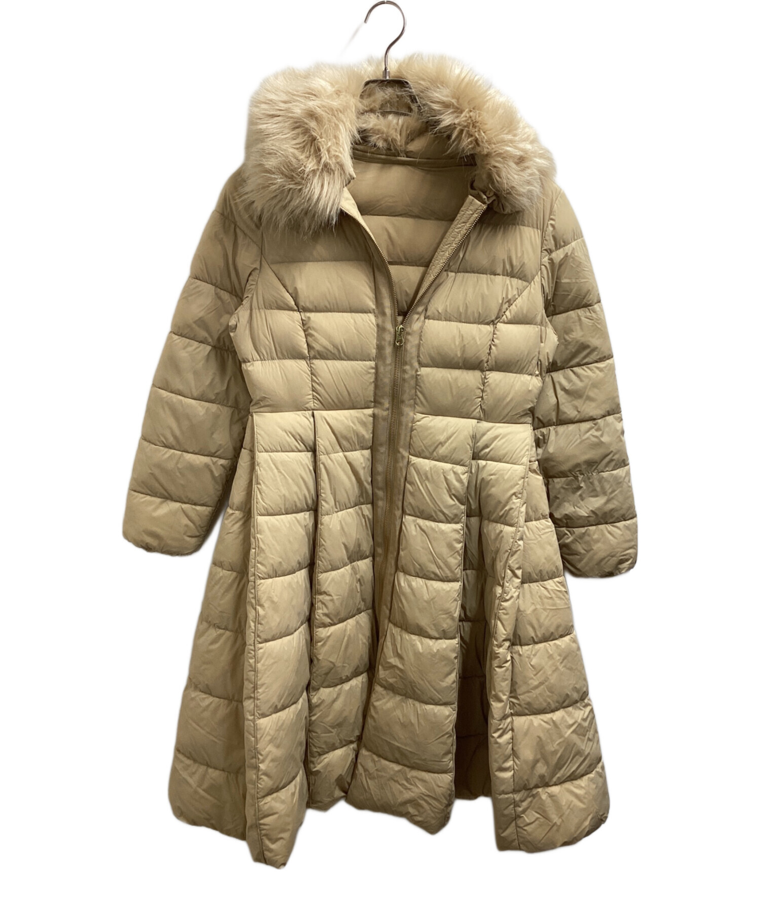 中古・古着通販】BEATRICE (ベアトリス) Lomg Down Coat Beige 
