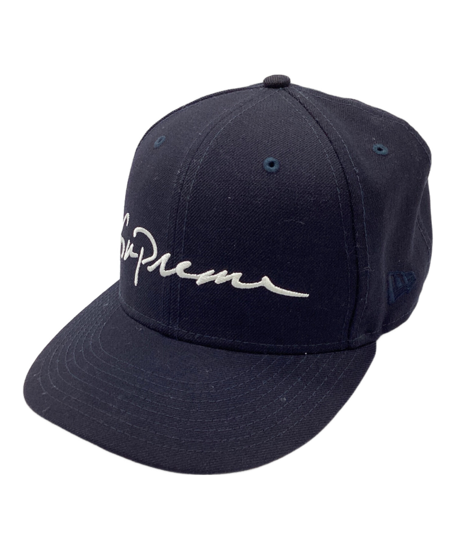 帽子 Supreme Classic Script New Era Cap Navy 中古・古着通販】SUPREME (シュプリーム) New Era (ニューエラ