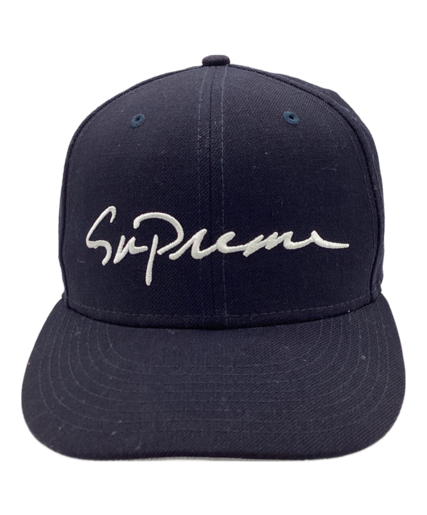 【希少サイズ】SUPREME NEWERA CLASSIC SCRIPT CAP NWT Supreme New Era Classic Script Logo Fitted Hat Green 7 1/8