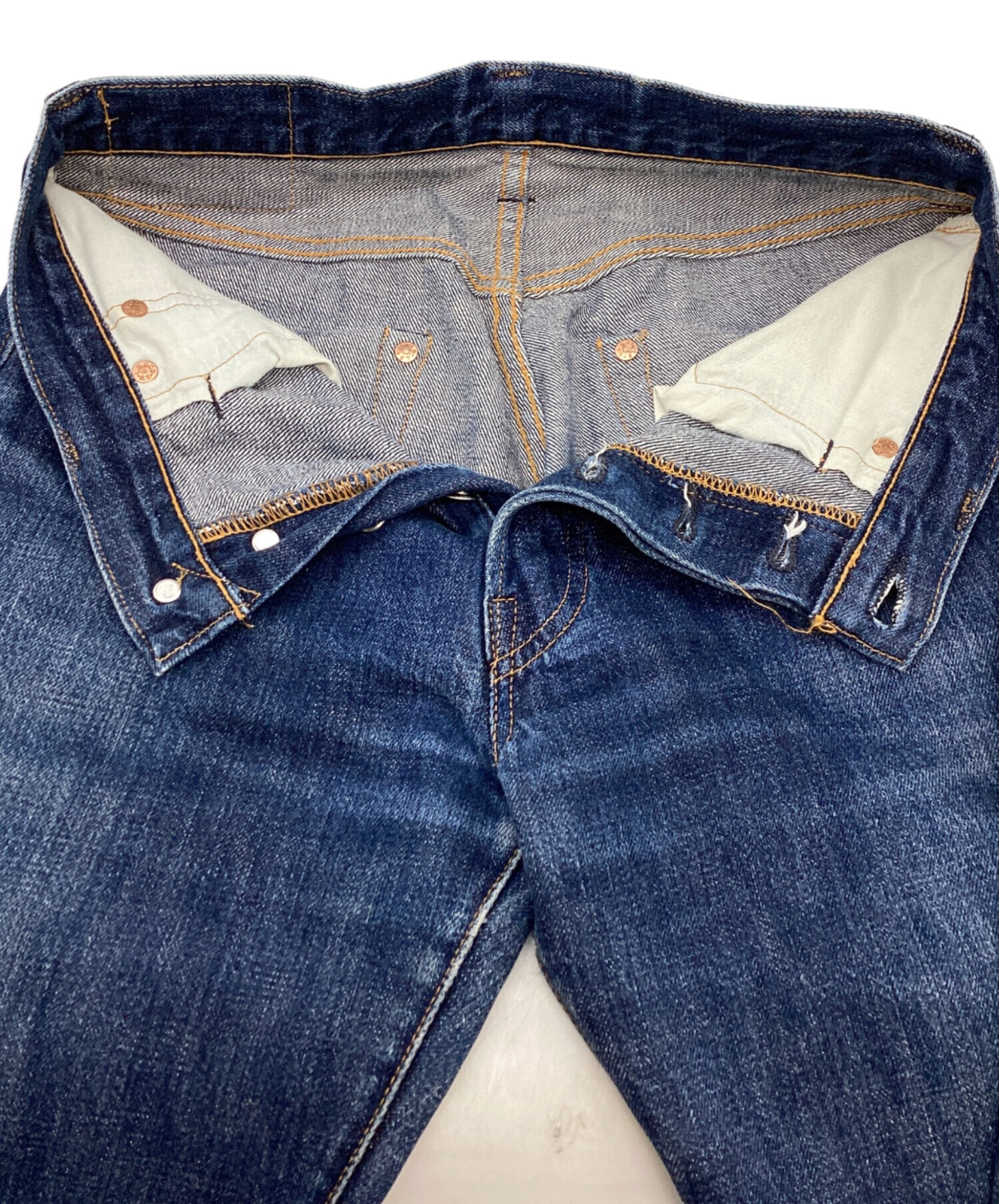 中古・古着通販】LEVI'S (リーバイス) 復刻501XXセルビッチデニム