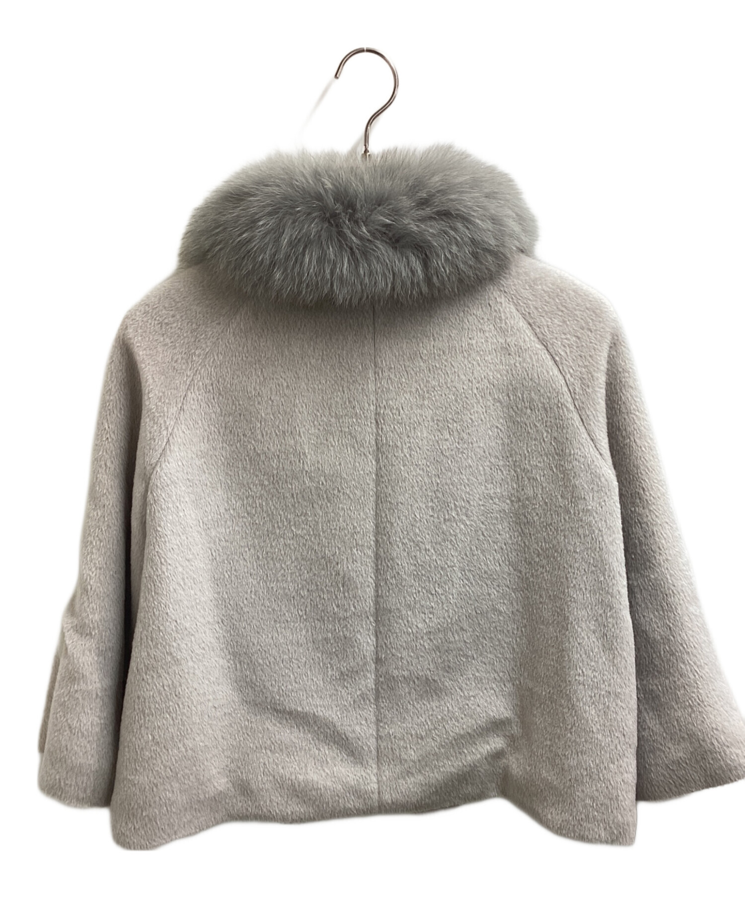 レディース 新品 ANAYI ファー付きショートコート