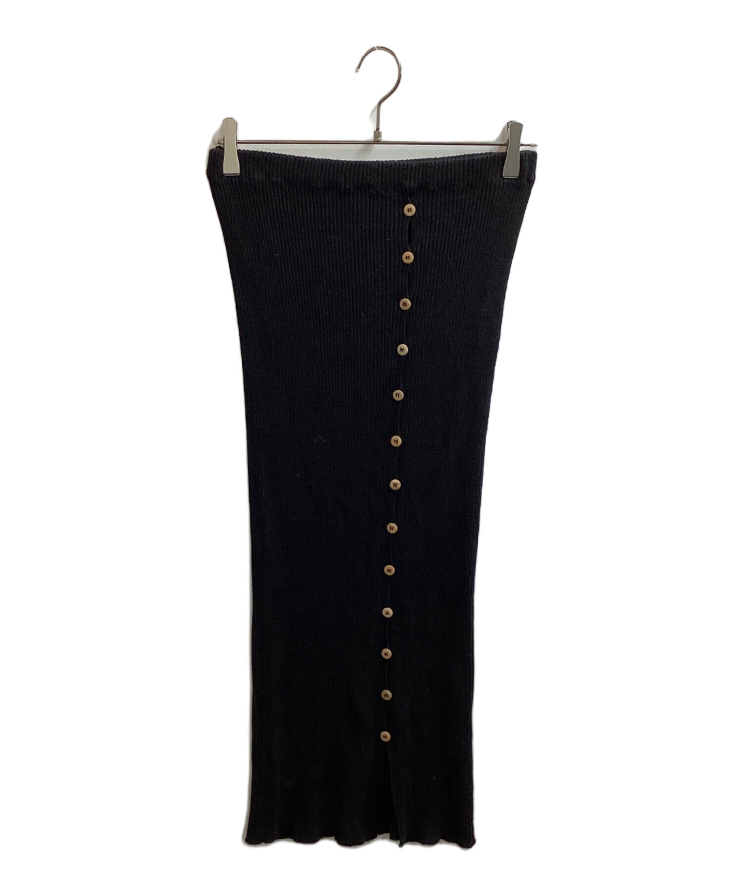 中古・古着通販】BASERANGE (ベースレンジ) 24AW / DANDE SKIRT / リブ