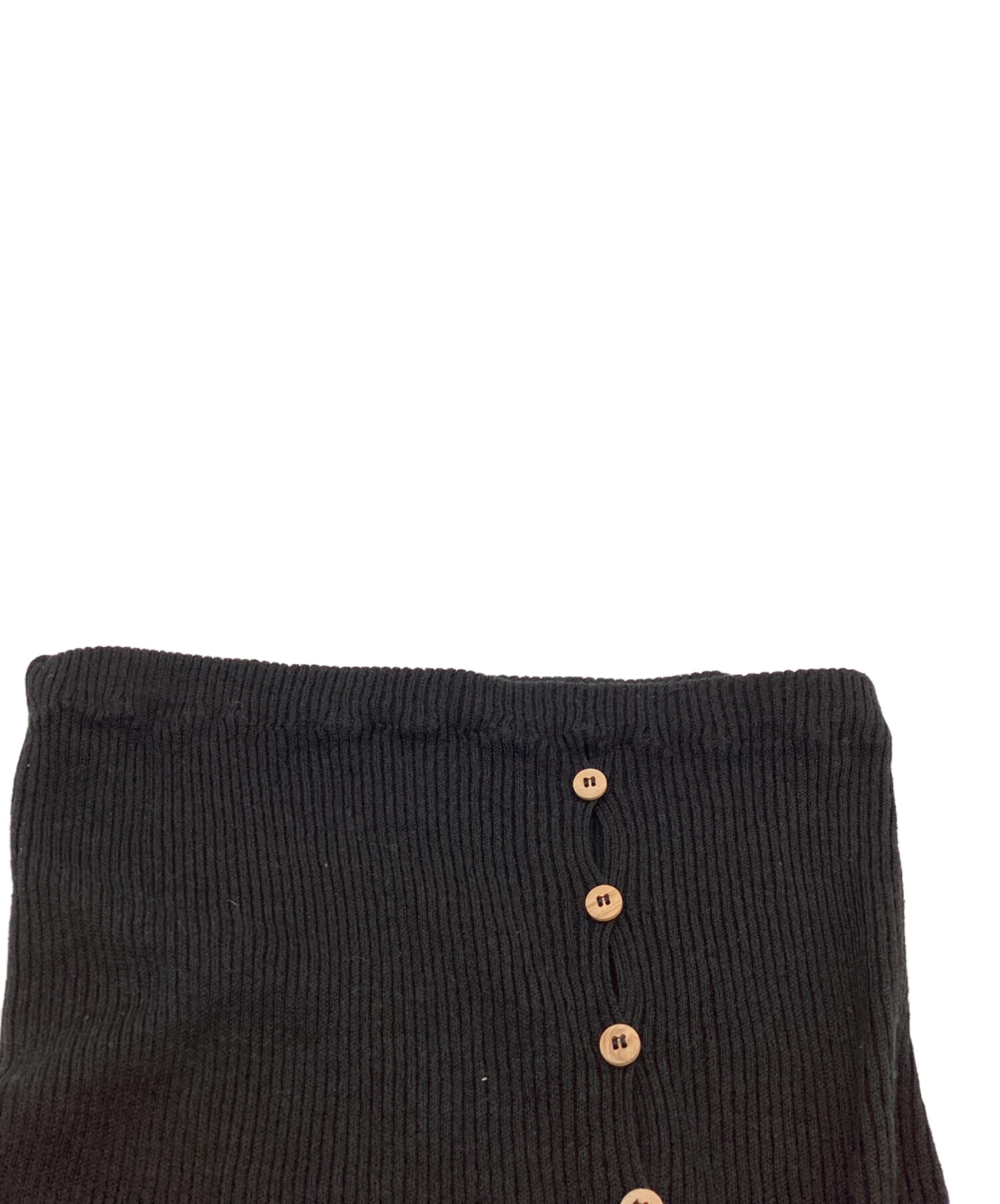 中古・古着通販】BASERANGE (ベースレンジ) 24AW / DANDE SKIRT / リブ