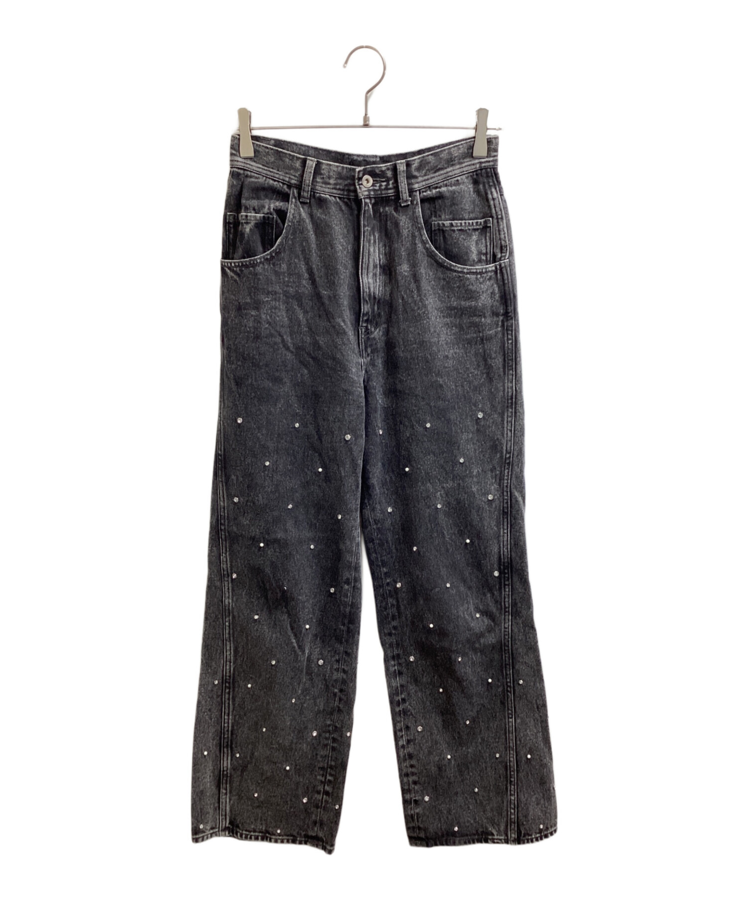 中古・古着通販】MAISON SPECIAL (メゾンスペシャル) Rhinestone Pearl