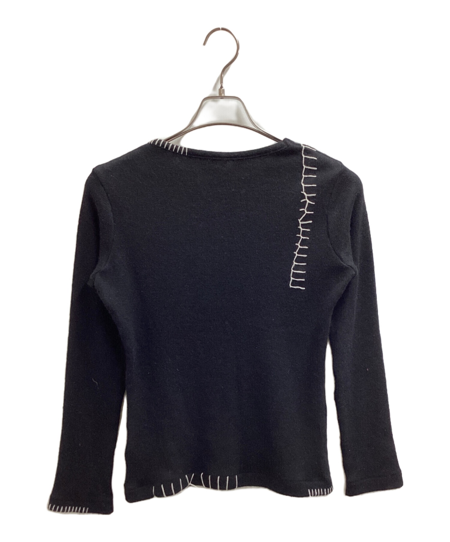 中古・古着通販】YOHJI YAMAMOTO Stitch design angora blend knit 