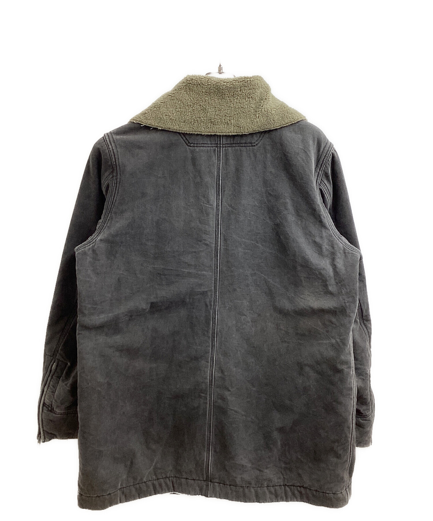 新品未使用 タグ付き DIESEL フード付き ジャケット コート パッチワーク 中古・古着通販】DIESEL (ディーゼル) 裏ボアワークコート / パッチ