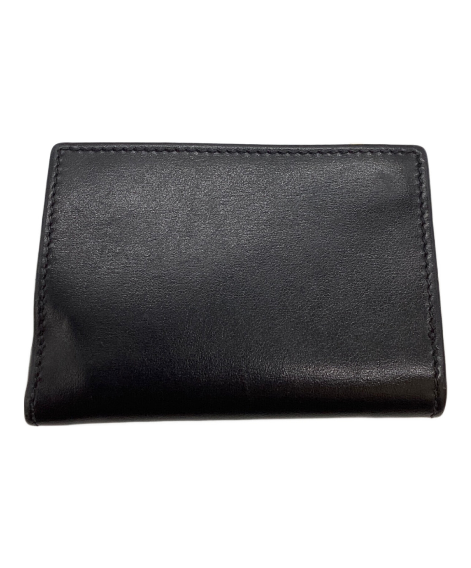 中古・古着通販】GUCCI (グッチ) Horsebit 1955 Leather Wallet Black