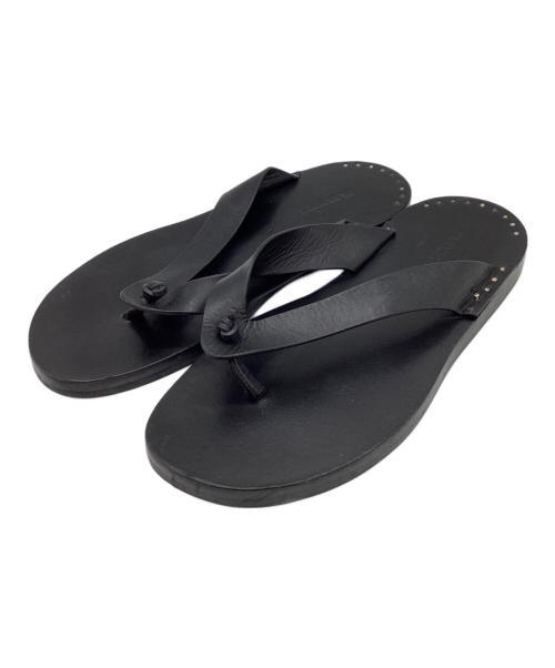中古・古着通販】JIL SANDER (ジルサンダー) サンダル ブラック サイズ