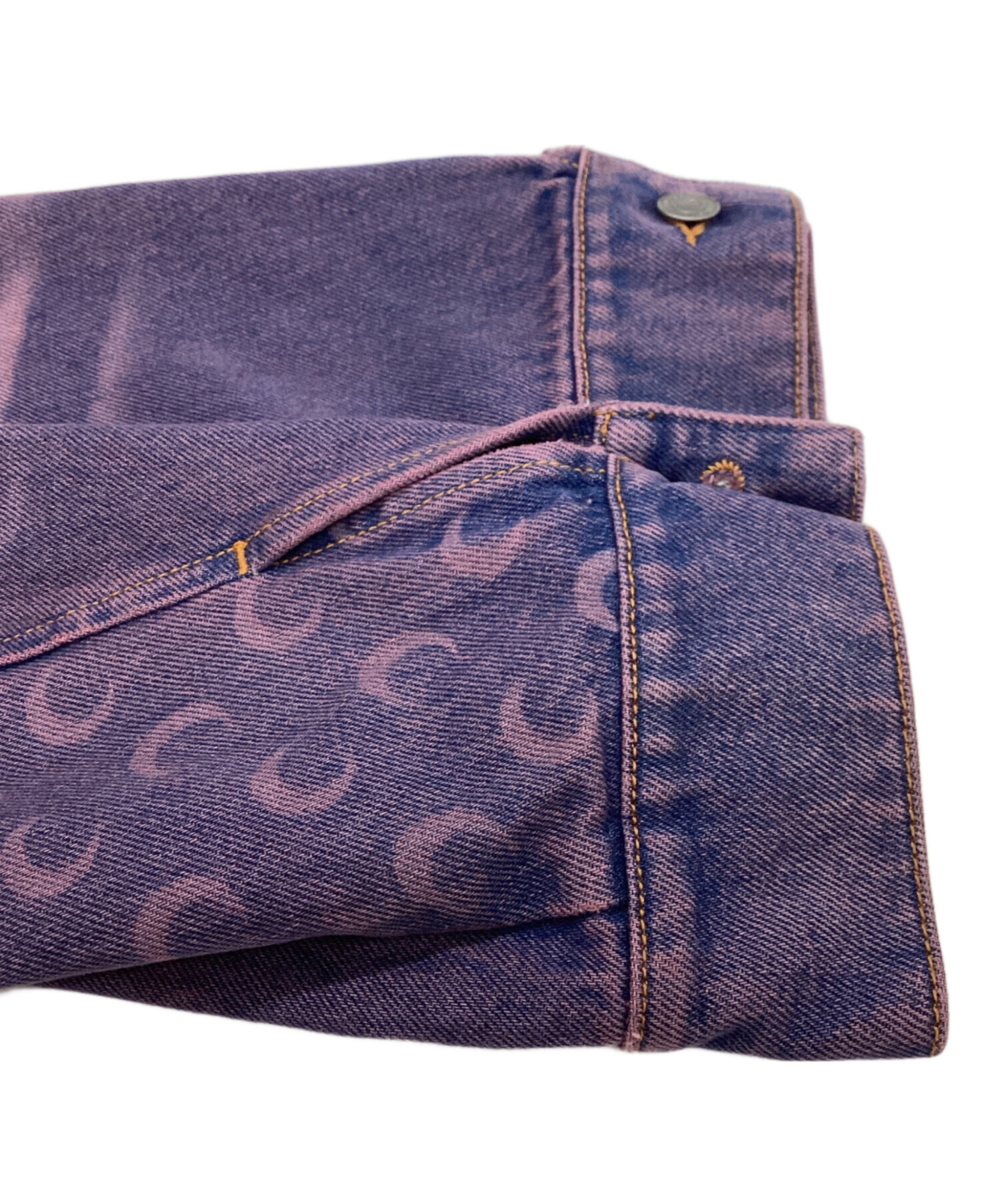 中古・古着通販】marine serre (マリーンセル) MAIN-MOON LASER DENIM