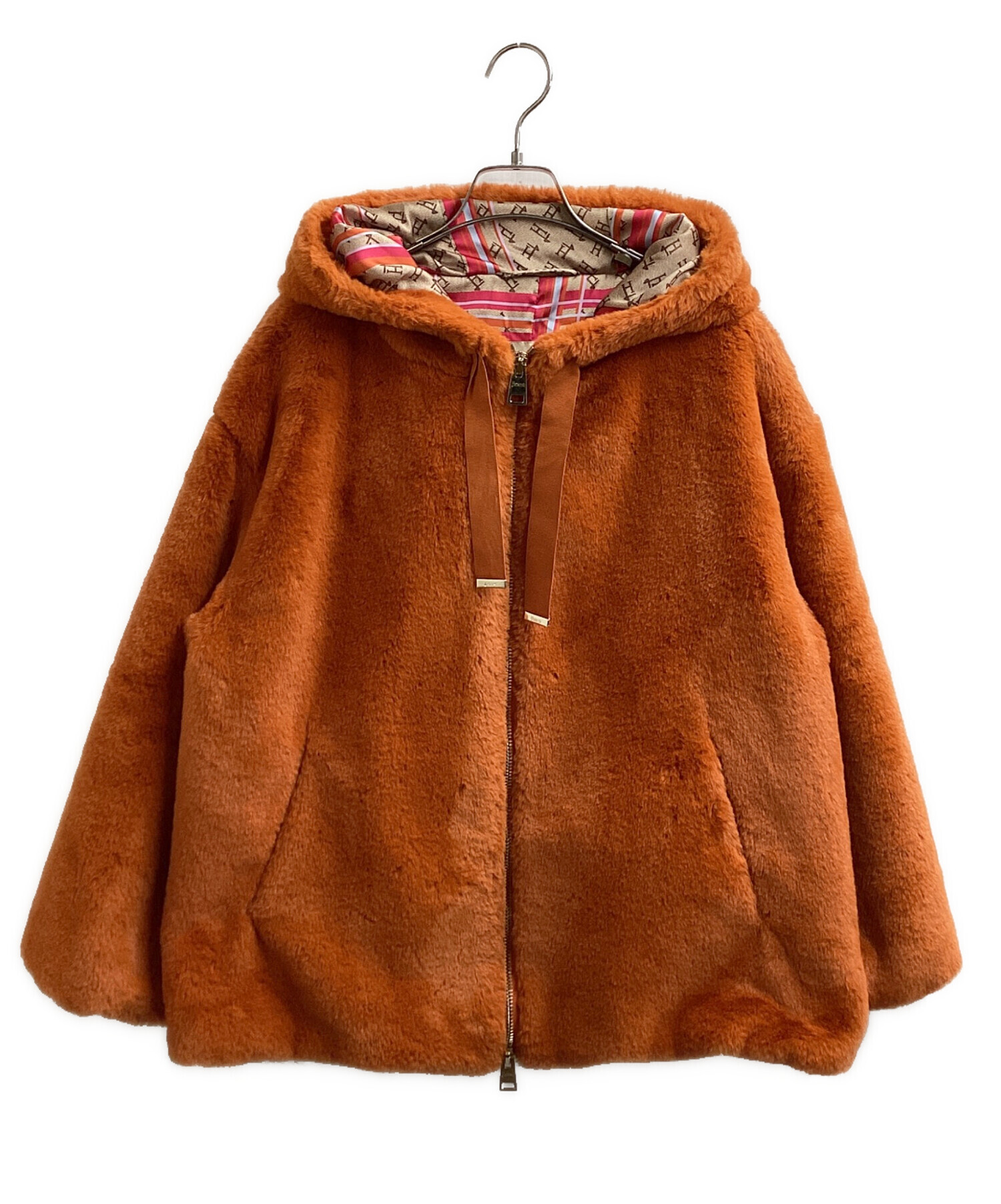 中古・古着通販】HERNO (ヘルノ) エコファーブルゾン / Eco-fur