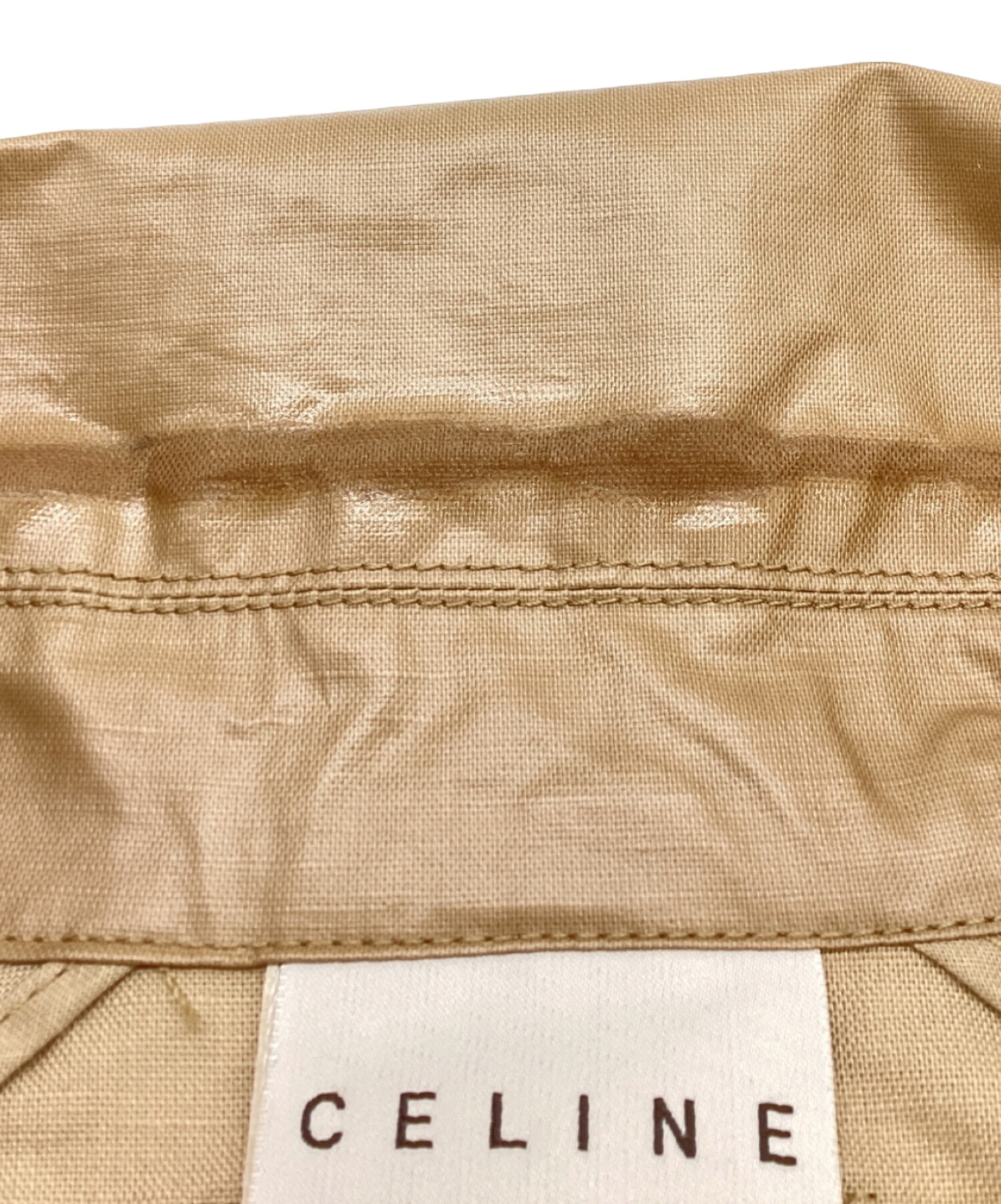 中古・古着通販】CELINE (セリーヌ) コーティングトレンチコート 
