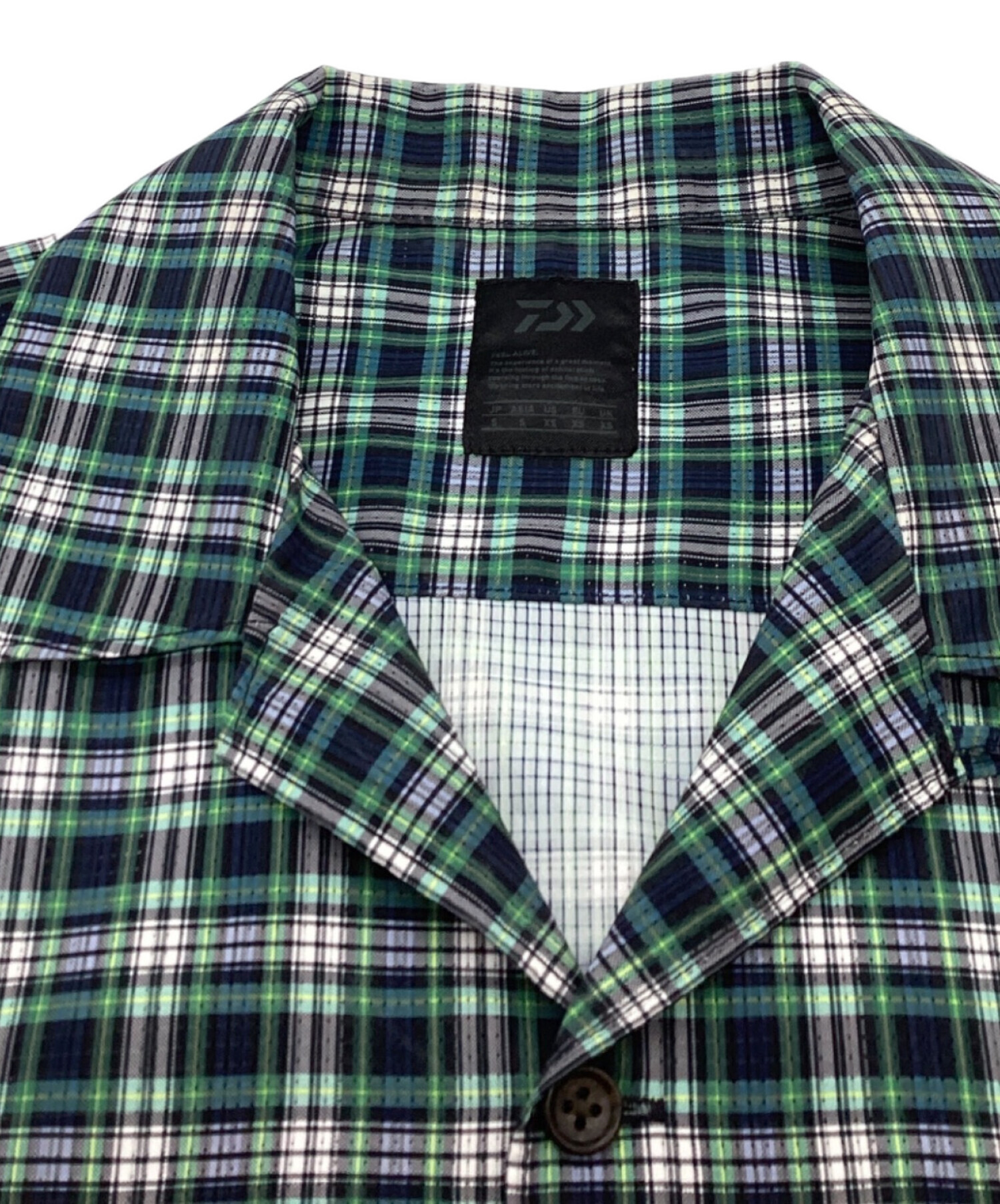 DAIWA PIER39 BE-89022 Tech Regular Collar Shirts S/S メンズ グリーン L 中古・古着通販】DAIWA PIER39 (ダイワ ピア39) Tech Regular Collar