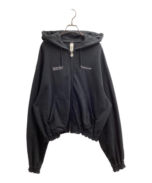 中古・古着通販】SHINYA KOZUKA Ordinary Old Style Zip Hoodie Black