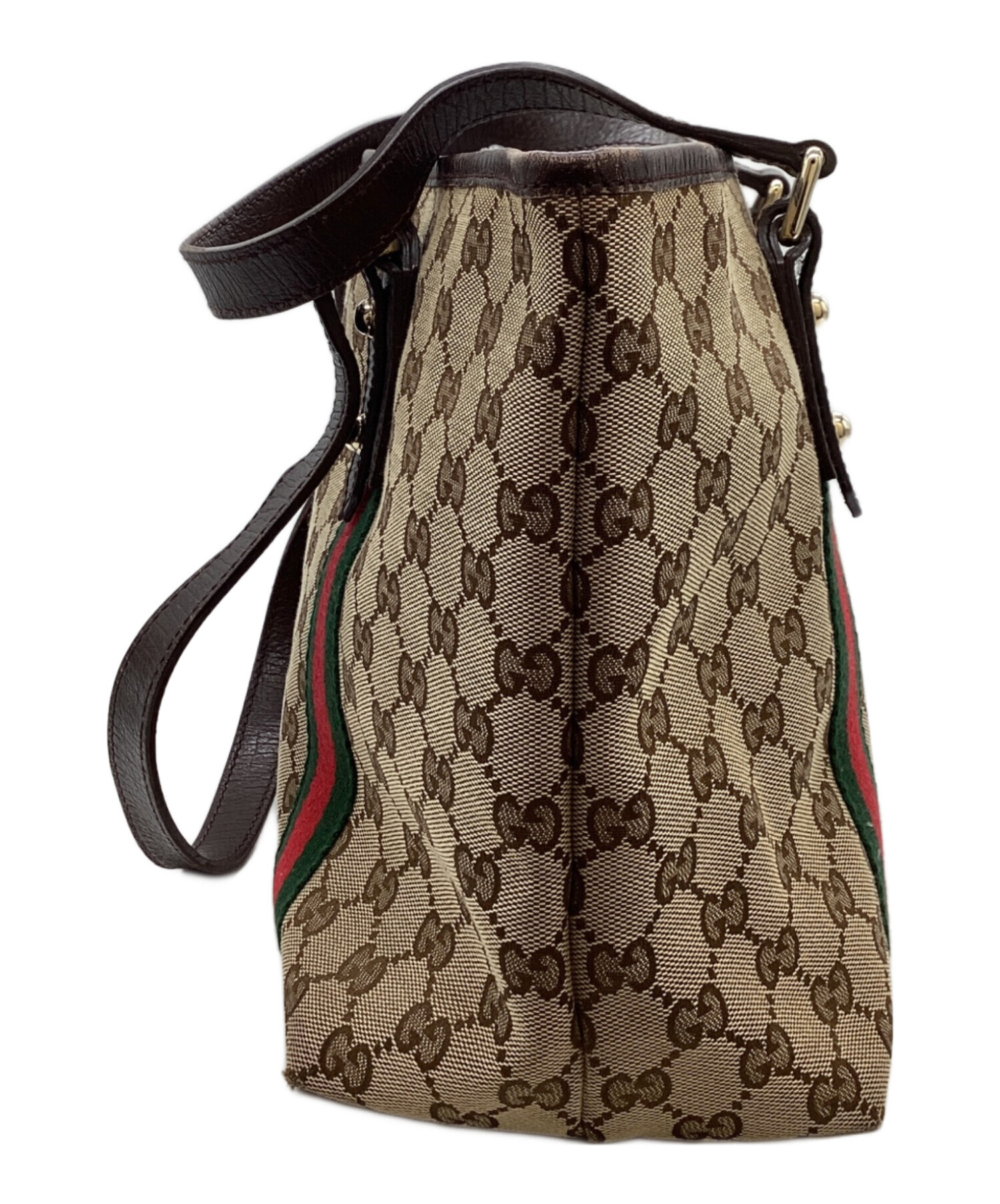 中古・古着通販】GUCCI (グッチ) シェリーライン GGキャンバス