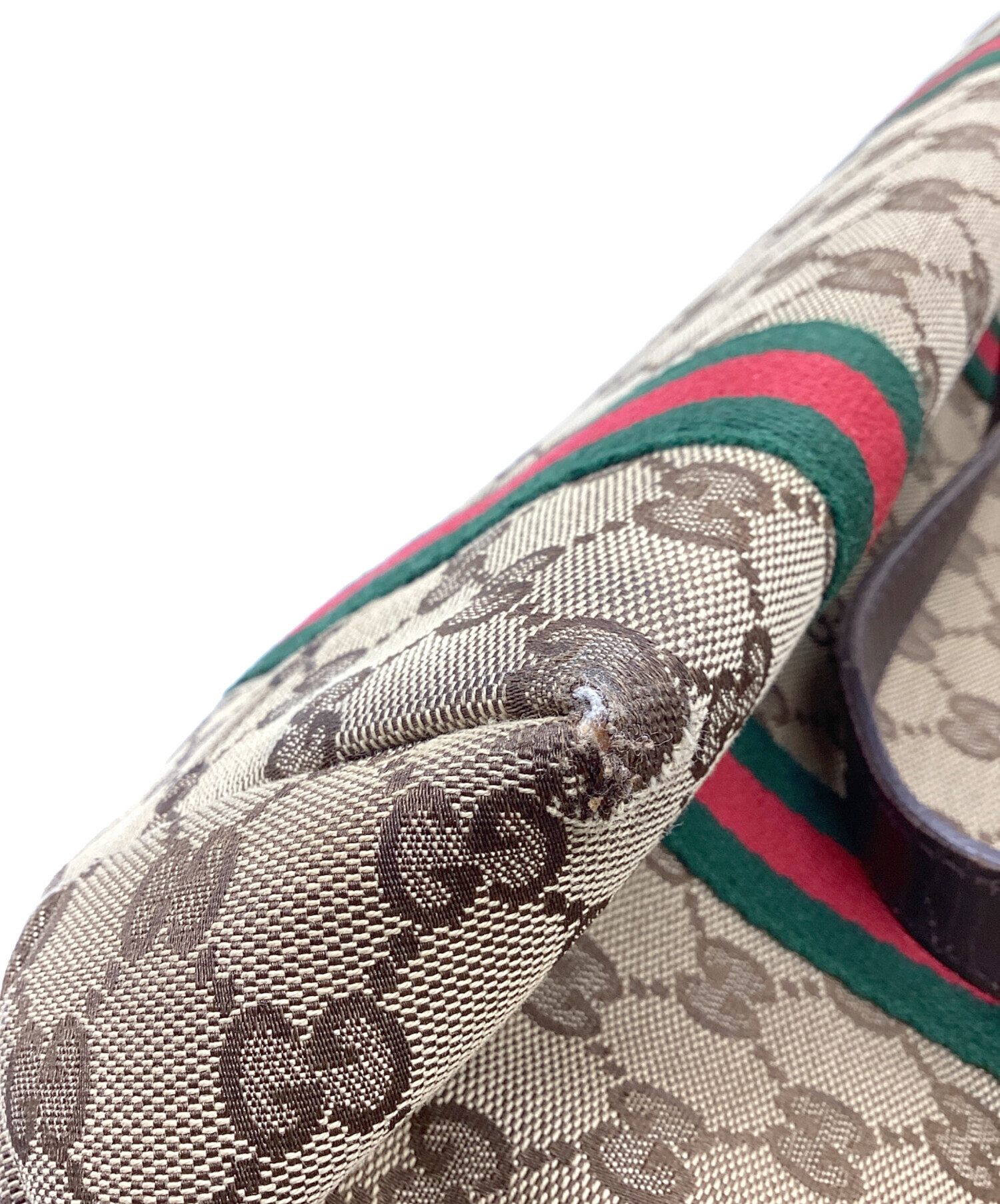 中古・古着通販】GUCCI (グッチ) シェリーライン GGキャンバス 中古・古着通販】GUCCI (グッチ) シェリーライン GGキャンバス