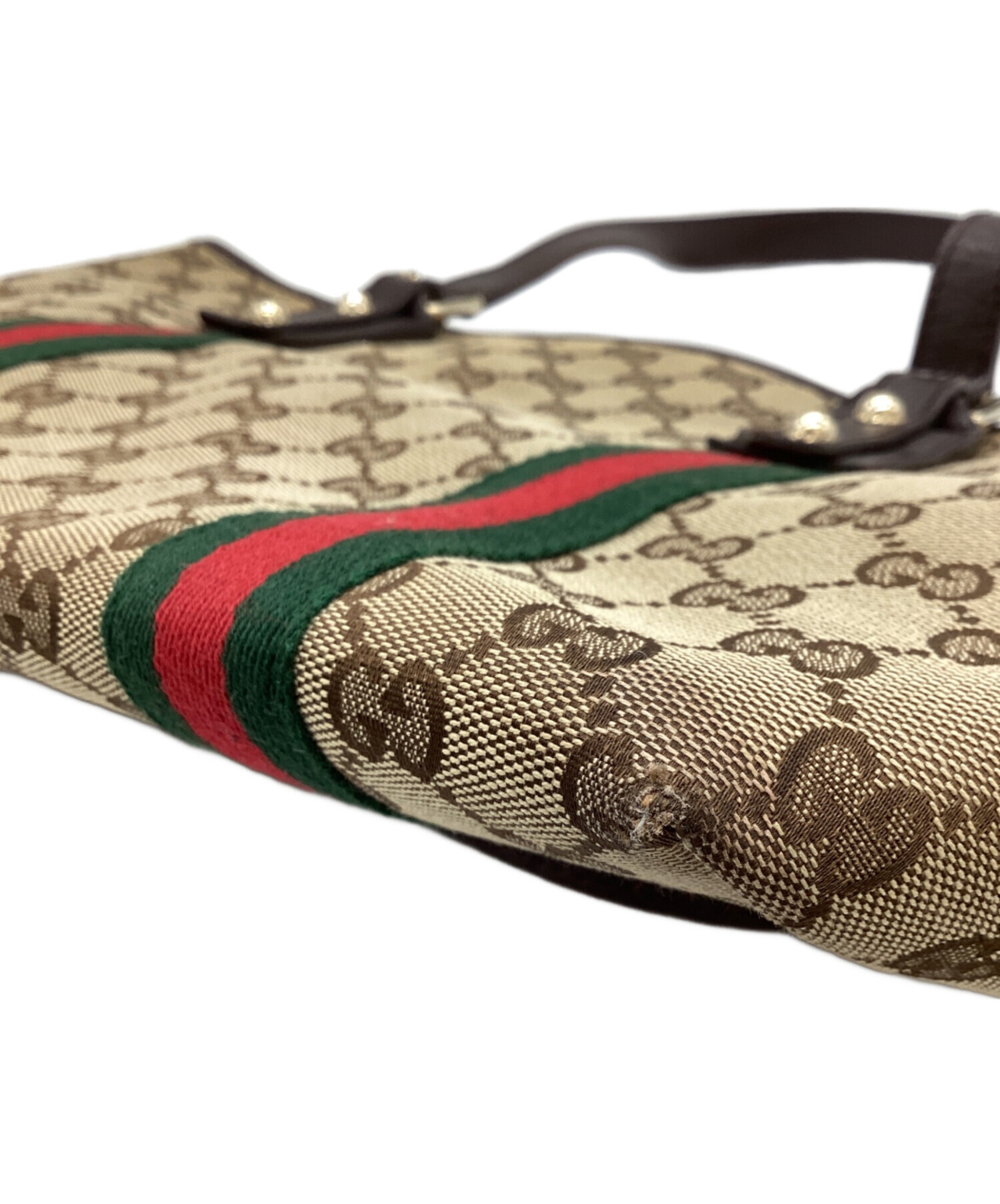 中古・古着通販】GUCCI (グッチ) シェリーライン GGキャンバス