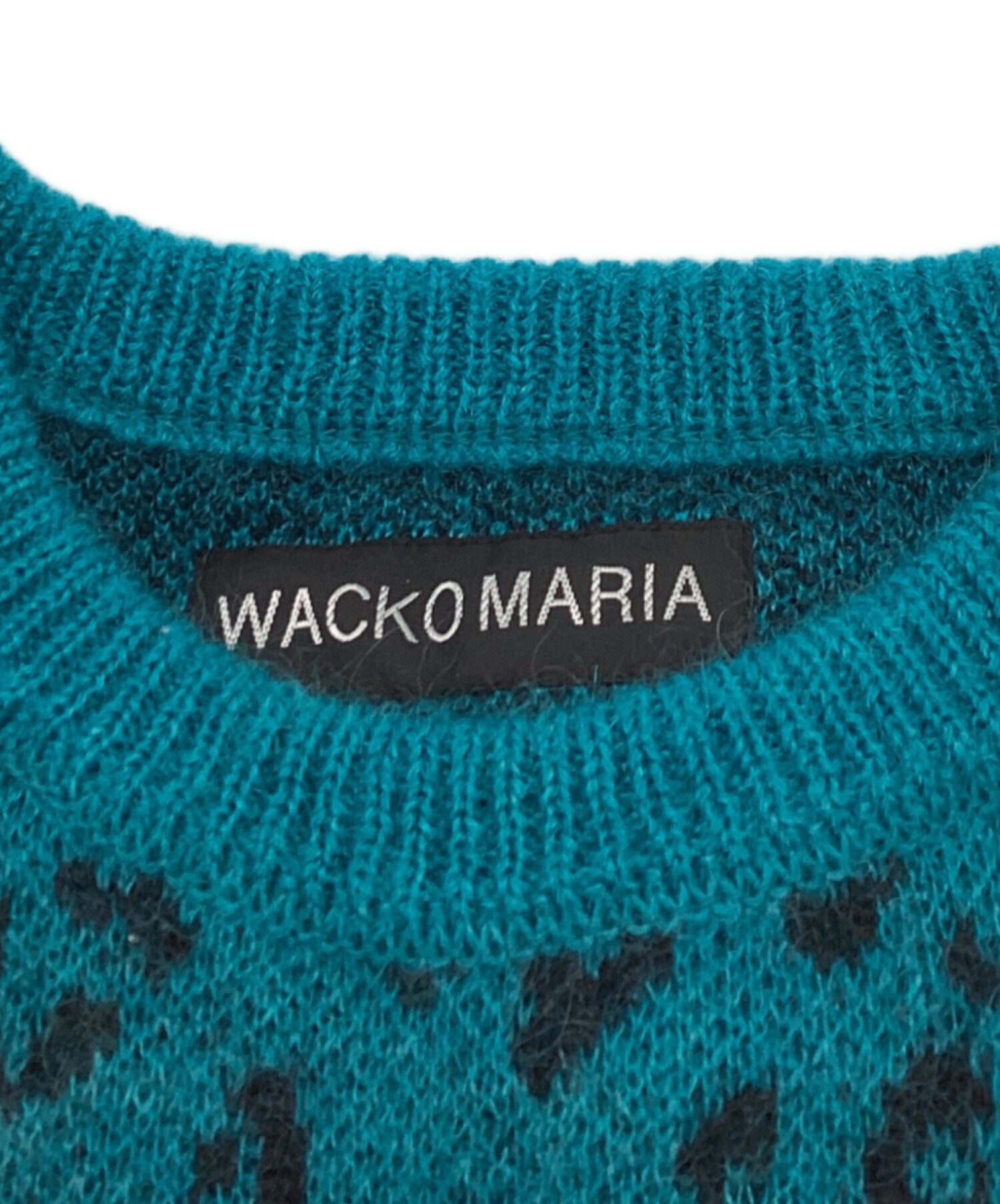 中古・古着通販】WACKO MARIA (ワコマリア) LEOPARD JACQUARD MOHAIR