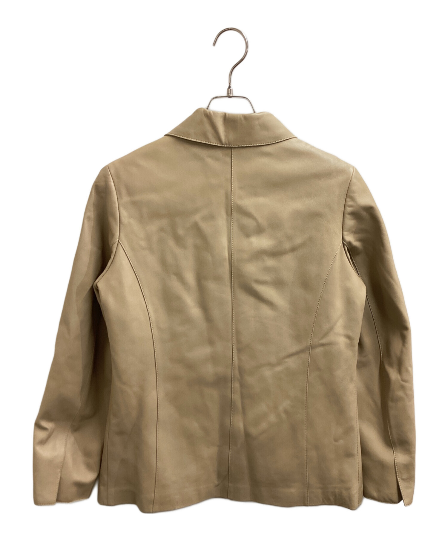 中古・古着通販】BALMAIN (バルマン) ラムレザージャケット / ライナー 