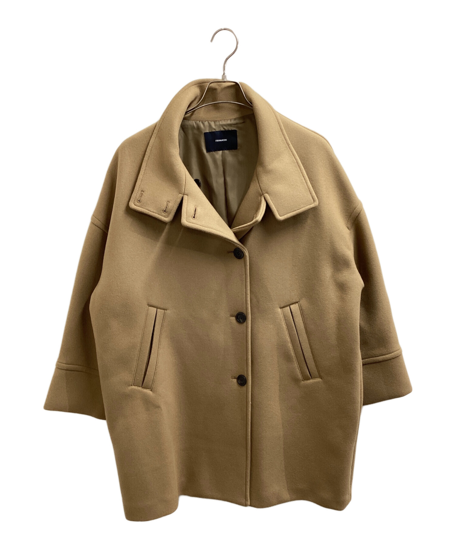 中古・古着通販】FRAMeWORK (フレームワーク) メルトンスタンド