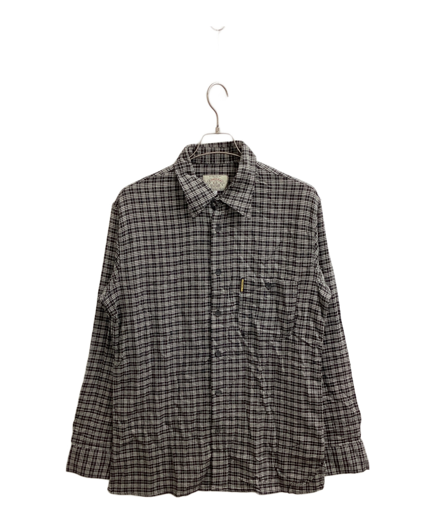 中古・古着通販】ARMANI JEANS (アルマーニジーンズ) チェックシャツ 