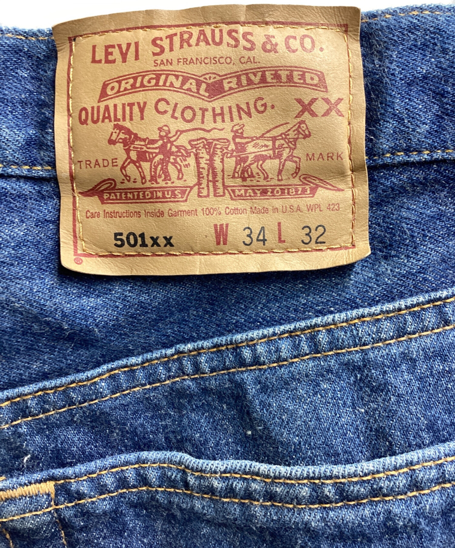中古・古着通販】LEVI'S (リーバイス) 501XX デニムパンツ / ボタン裏