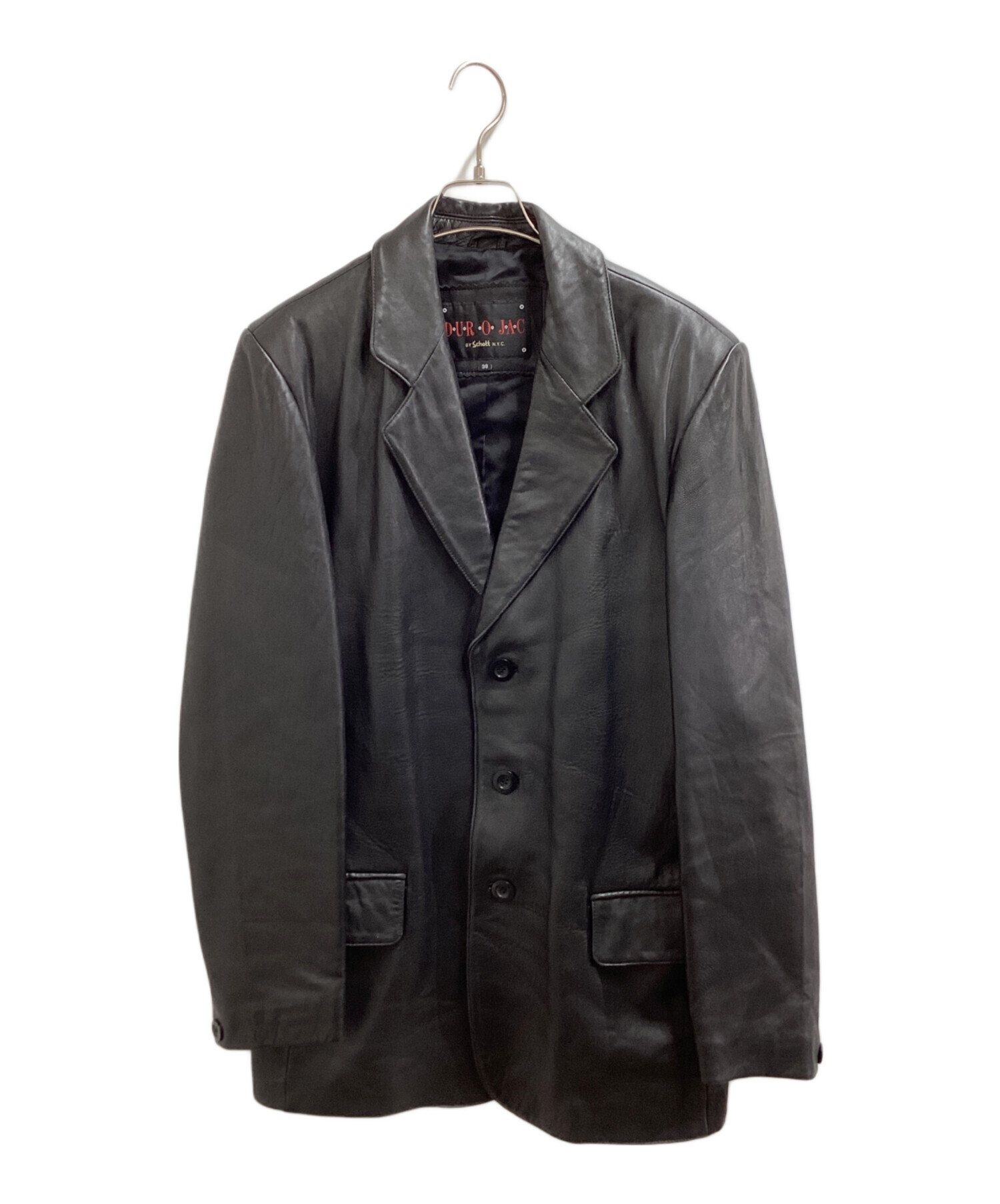 中古・古着通販】Schott (ショット) ラムレザー3Bジャケット/DUROJAC 