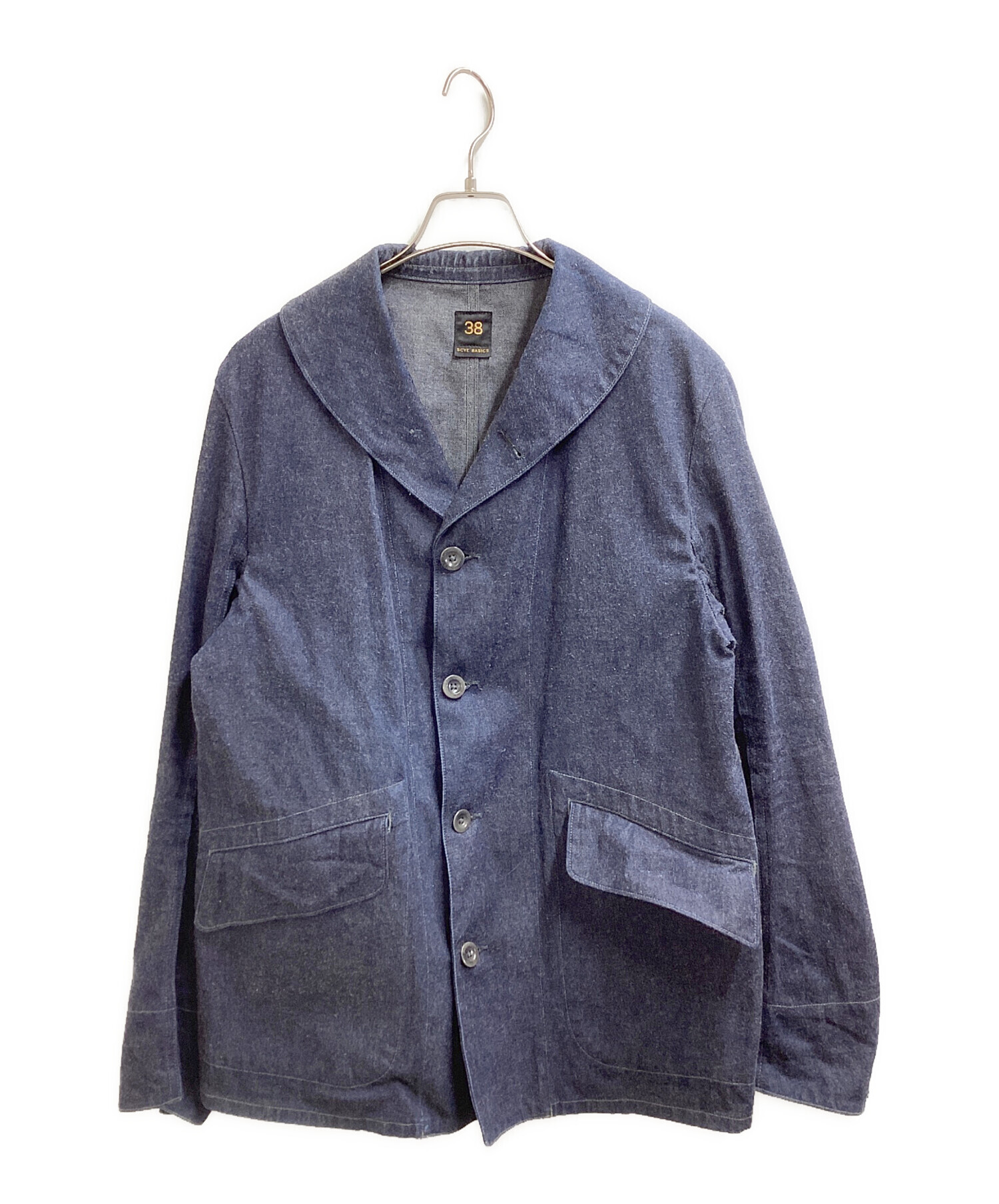 中古・古着通販】SCYEBASICS (サイベーシックス) デニムショールカラー