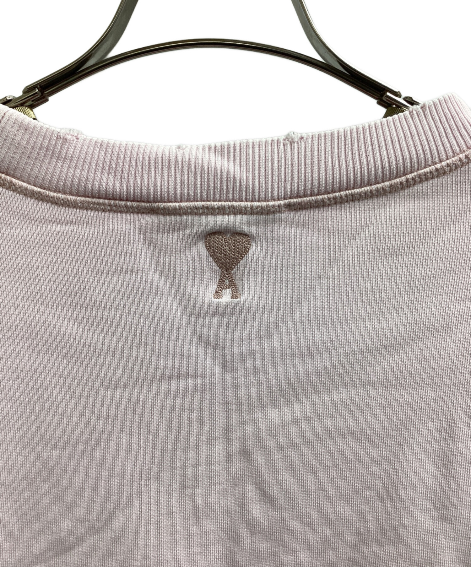 【姫路東店】 中古 AMI | アミ スウェット FADE OUT SWEATSHIRT USW016.JE0052 国内正規品 グレー サイズ：S 【112】 中古・古着通販】AMI PARIS (アミ パリス) FADE OUT SWEATSHIRT