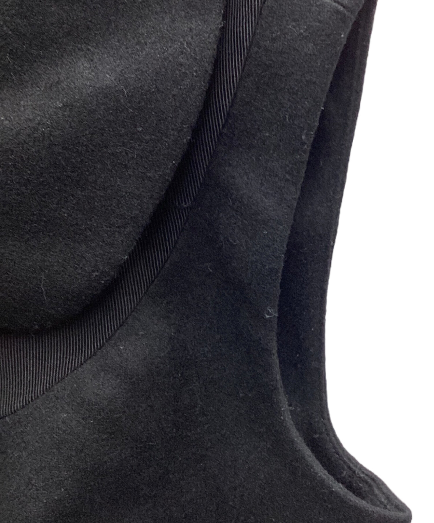 【PRADA】ウール　ノースリーブ 40ワンピース　期間限定 中古・古着通販】PRADA (プラダ) ラウンドカラーノースリーブウール