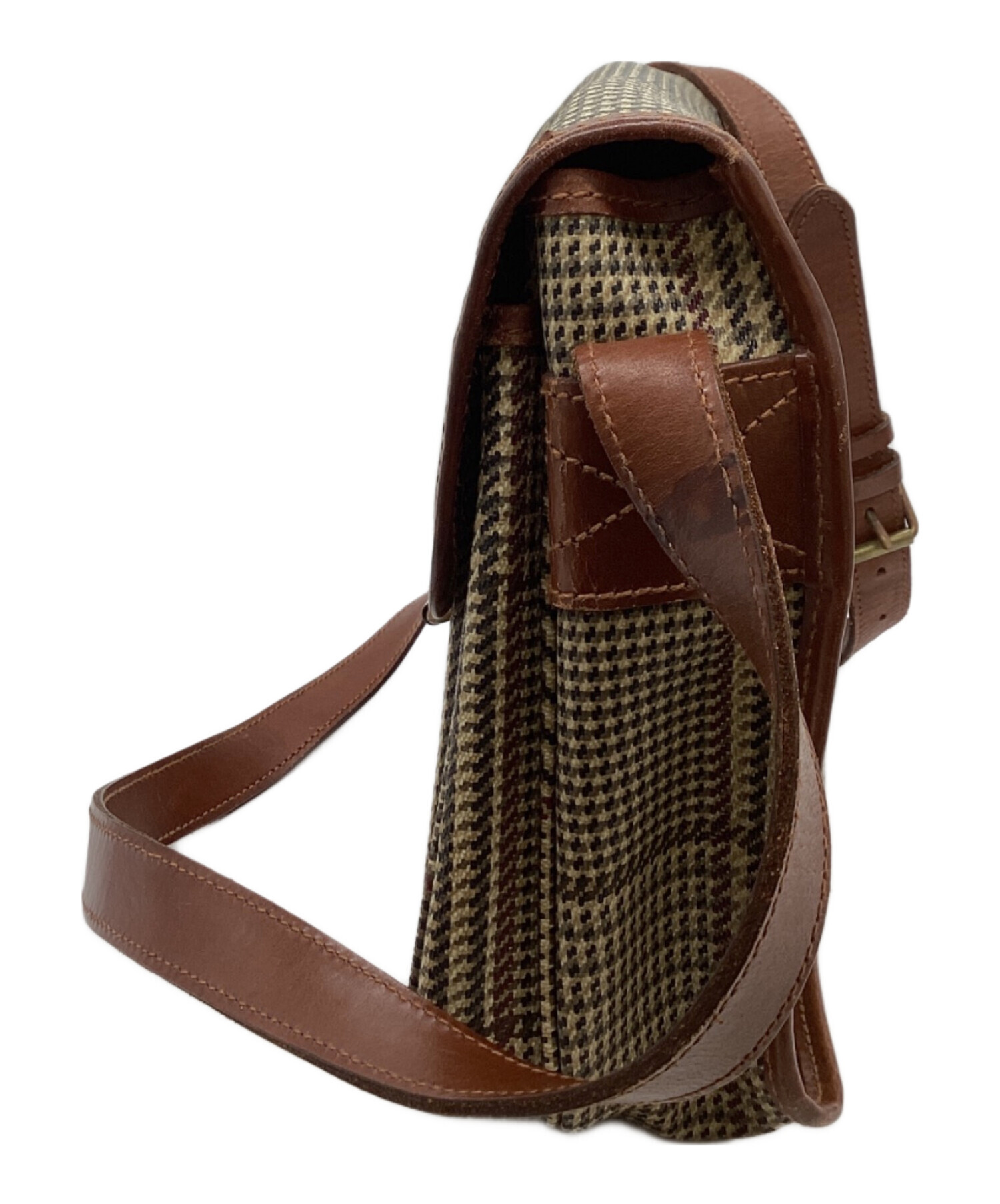 POLO by Ralph Lauren　茶色　レザー　バッグ　未使用　自宅保管 中古・古着通販】POLO RALPH LAUREN (ポロ・ラルフローレン