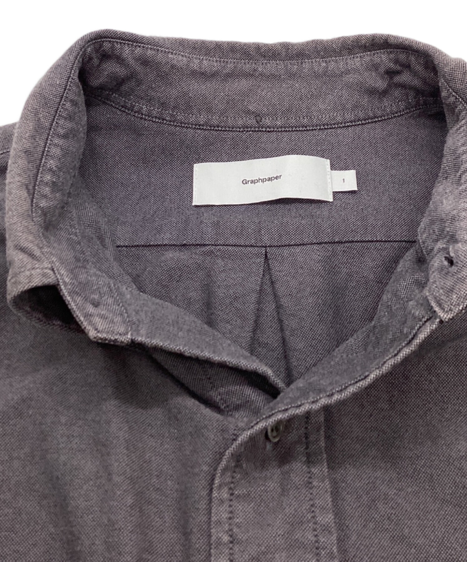 中古・古着通販】Graphpaper (グラフペーパー) Oxford L/S B.D Box