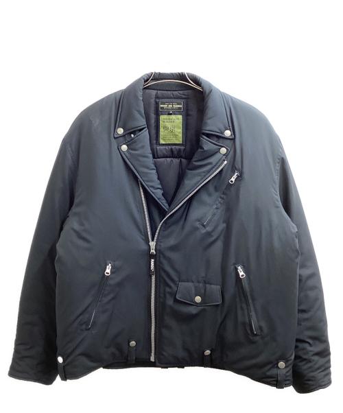 2023AW【ROUGH AND RUGGED】ナイロンダブルライダース　黒　3 3050004248462460_01_6606w.jpeg